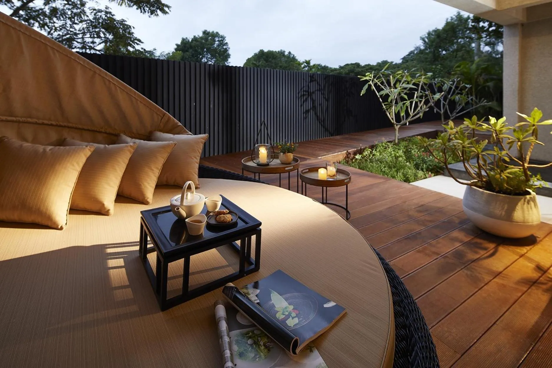 Patio in Gaeavilla Resort