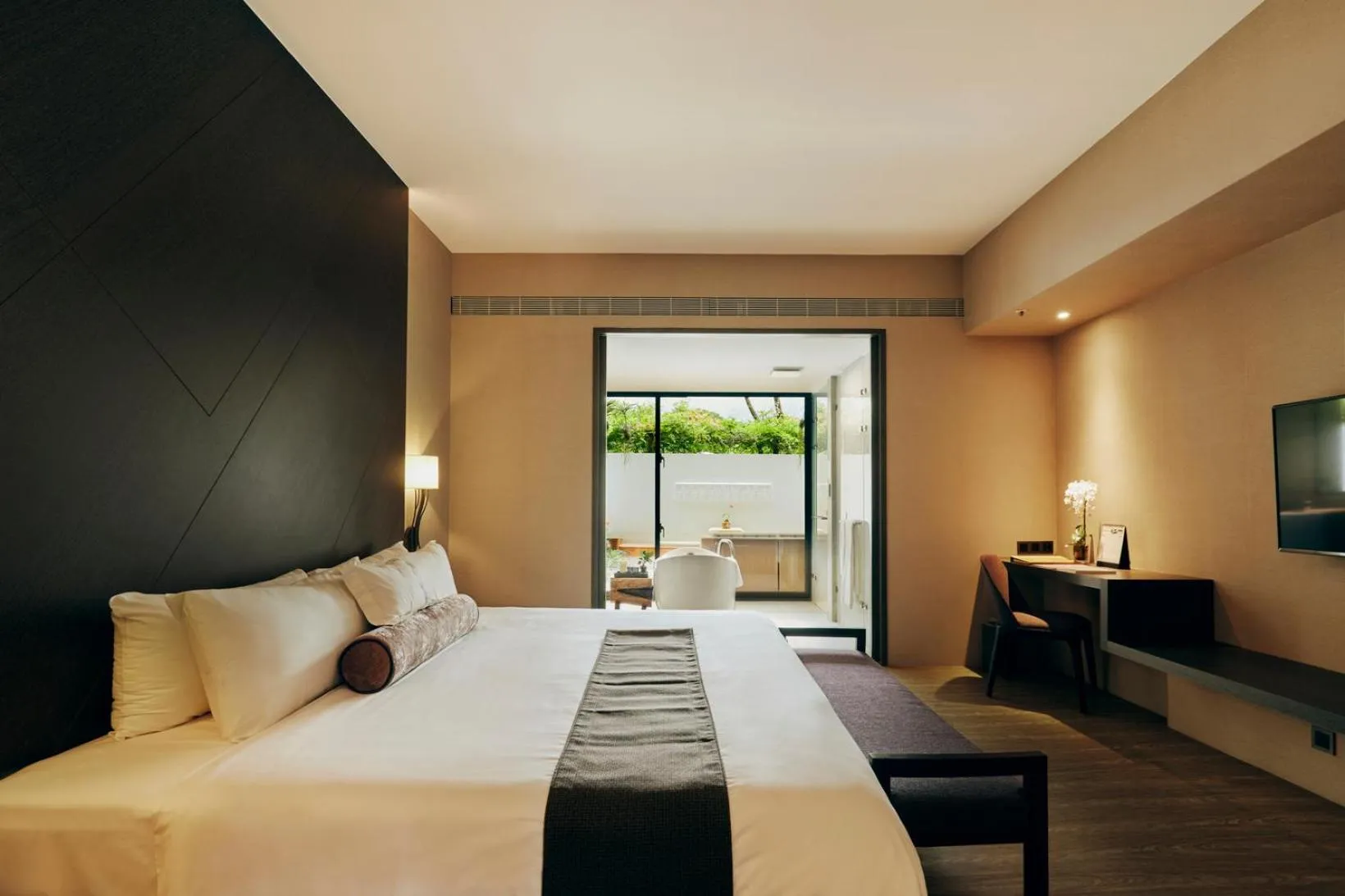 Bed in Gaeavilla Resort