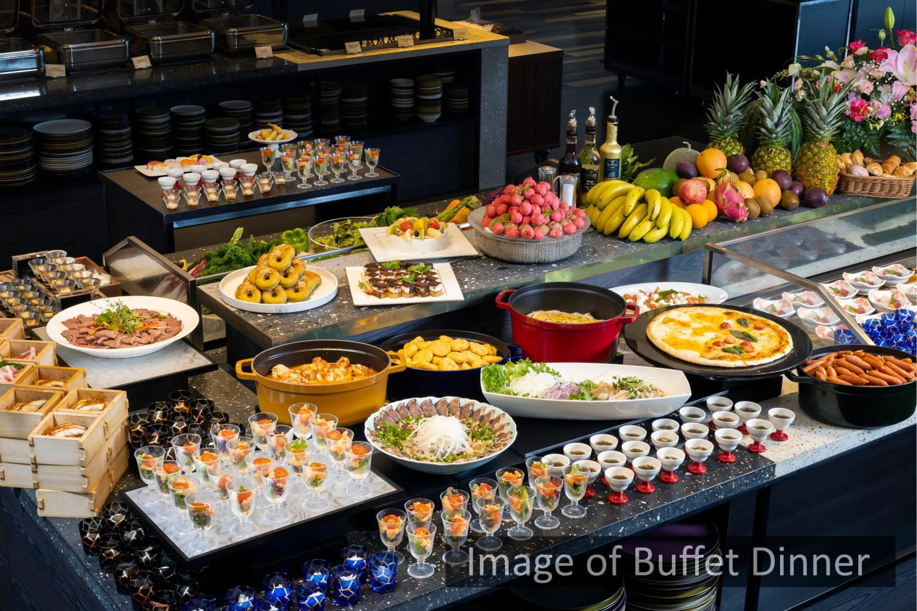 Restaurant/places to eat in Kirishima Kokusai Hotel