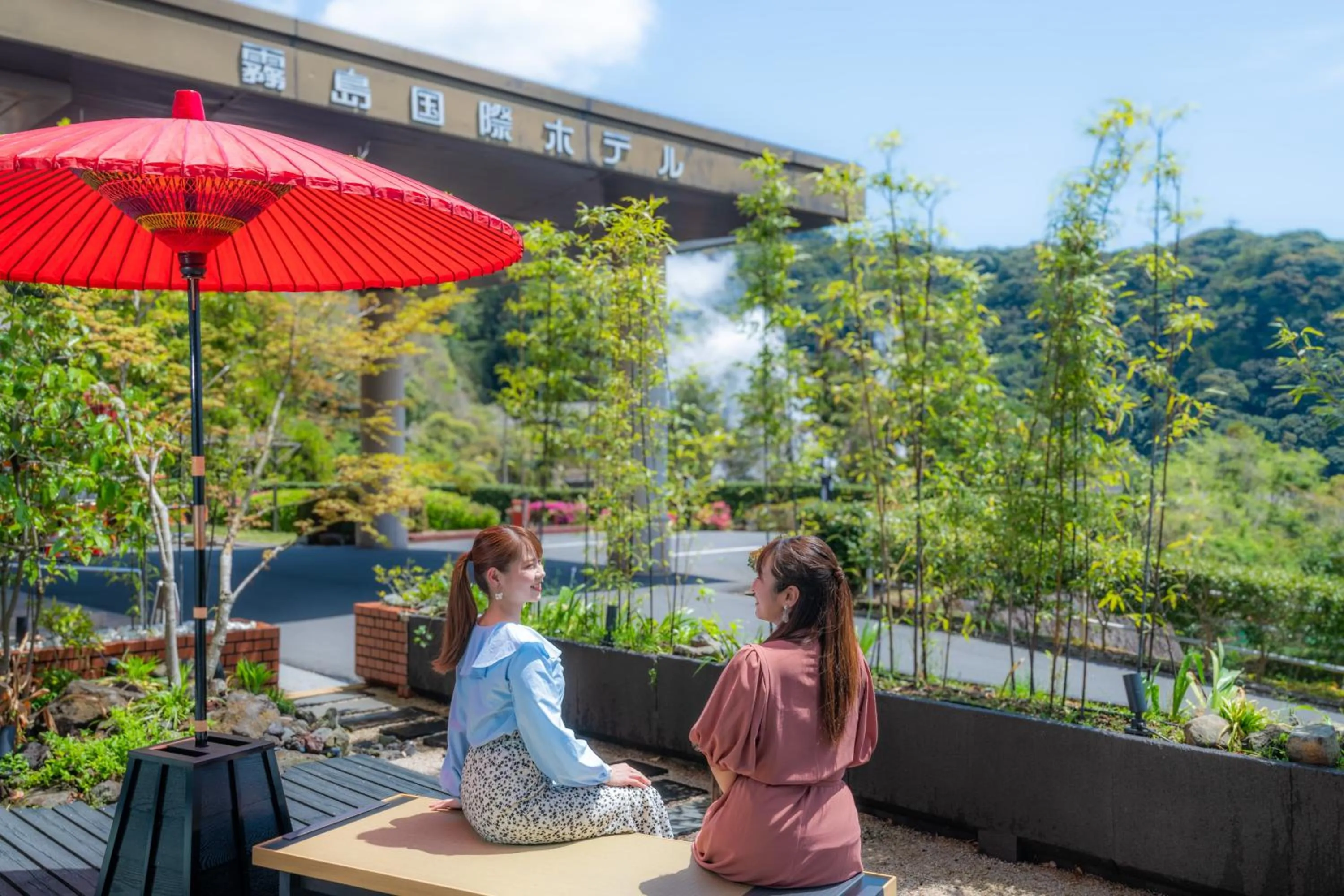 Property building in Kirishima Kokusai Hotel