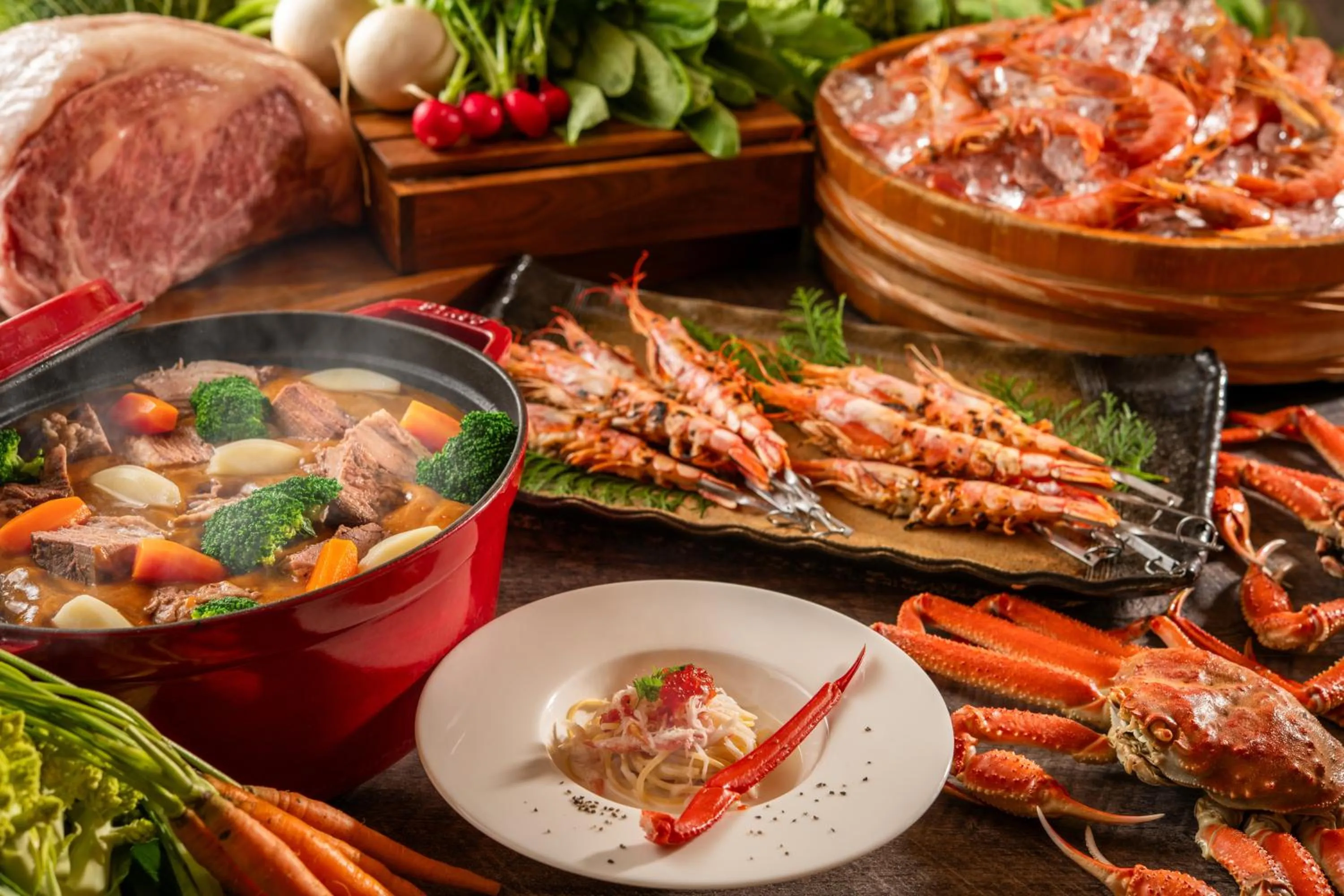 Restaurant/places to eat in Kirishima Kokusai Hotel