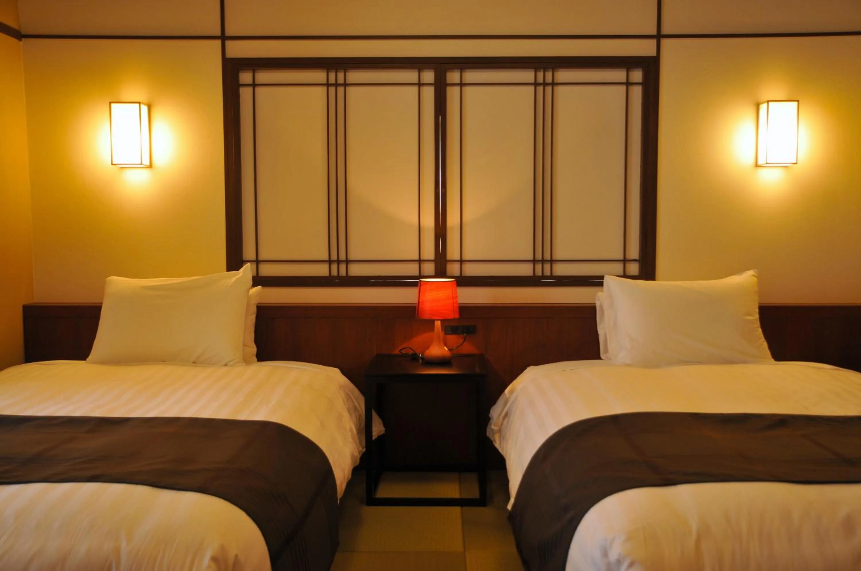 Bed in Kirishima Kanko Hotel