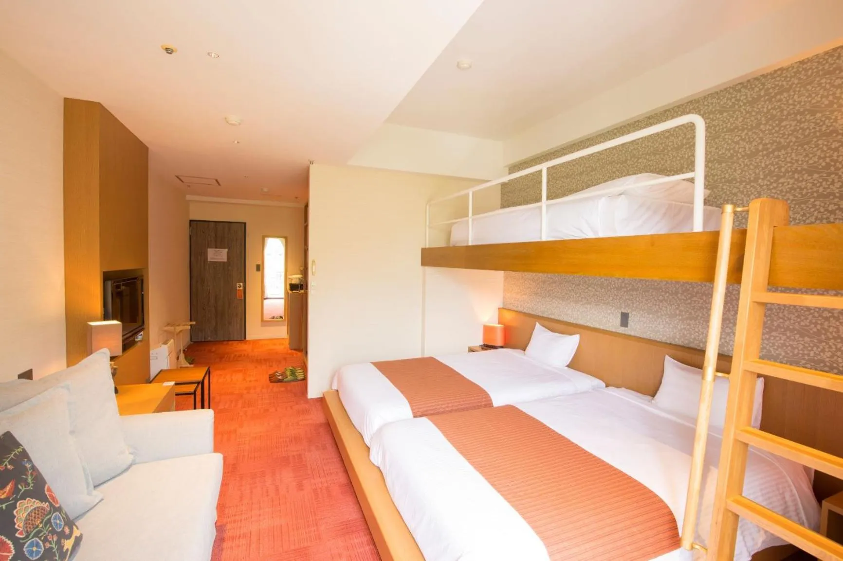 Bed in Kirishima Kanko Hotel