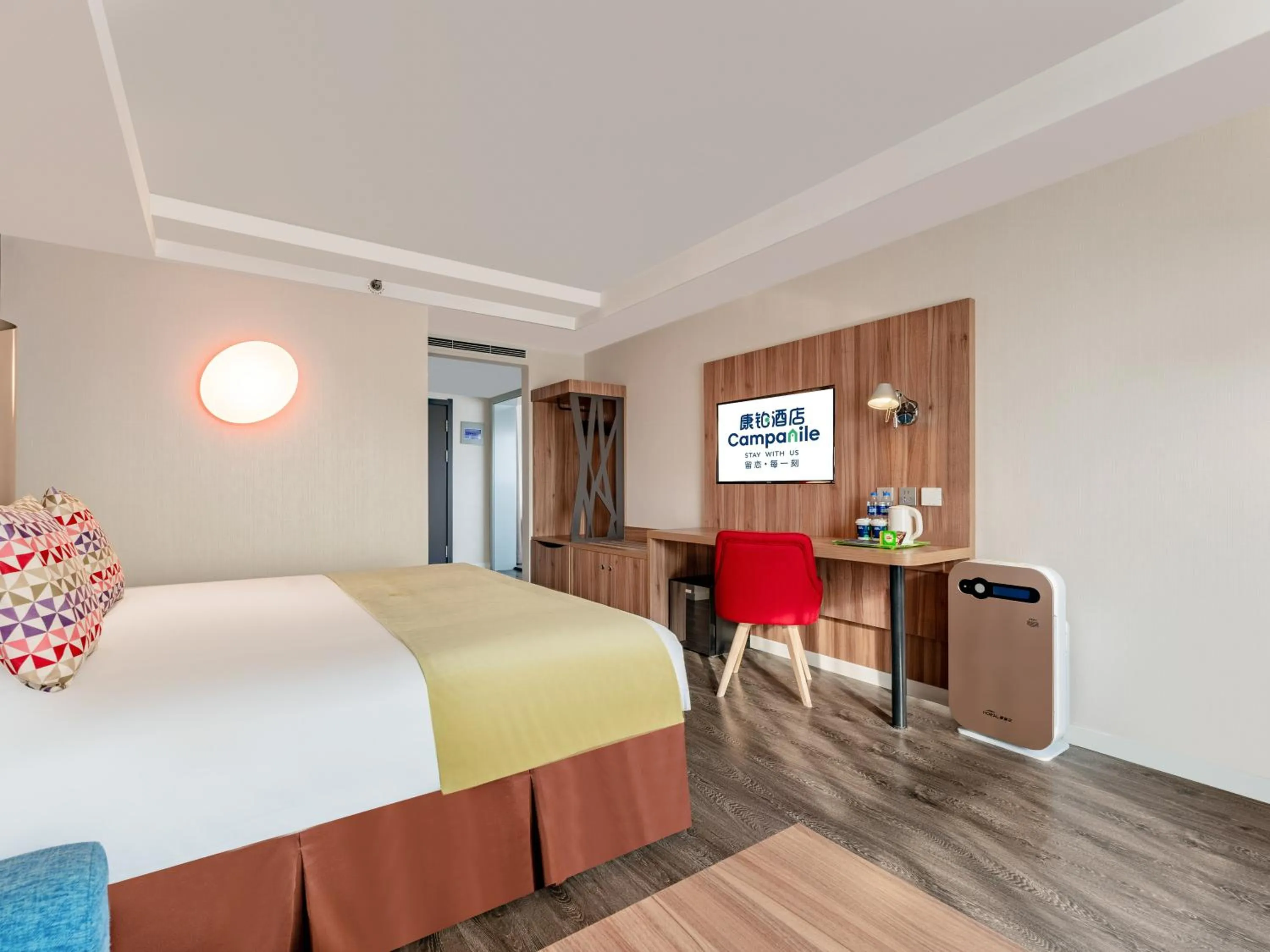 Photo of the whole room, Bed in Campanile Hotel Xi'an Dayan Pagoda Datang Night City Hotel