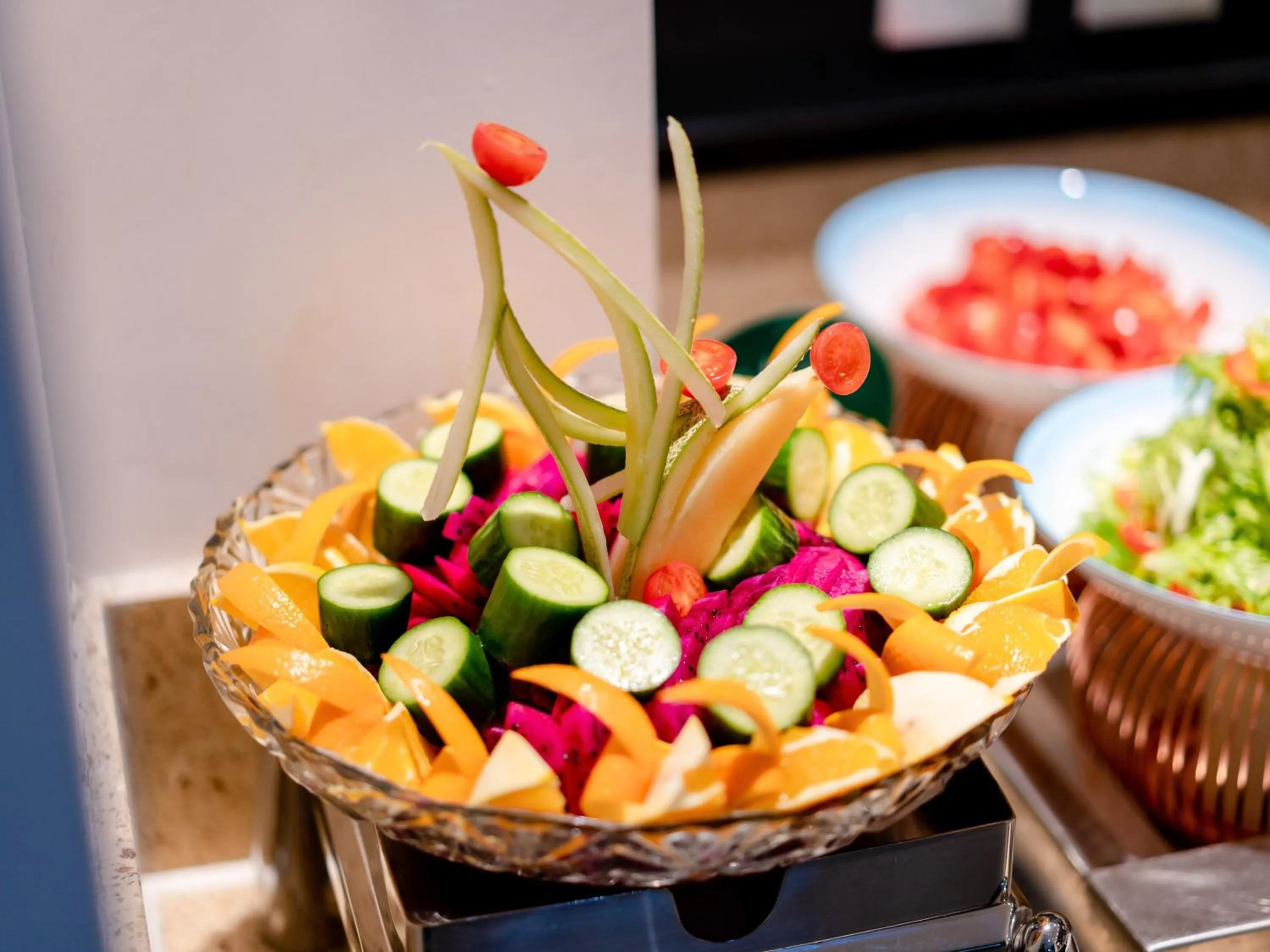 Buffet breakfast in Campanile Hotel Xi'an Dayan Pagoda Datang Night City Hotel