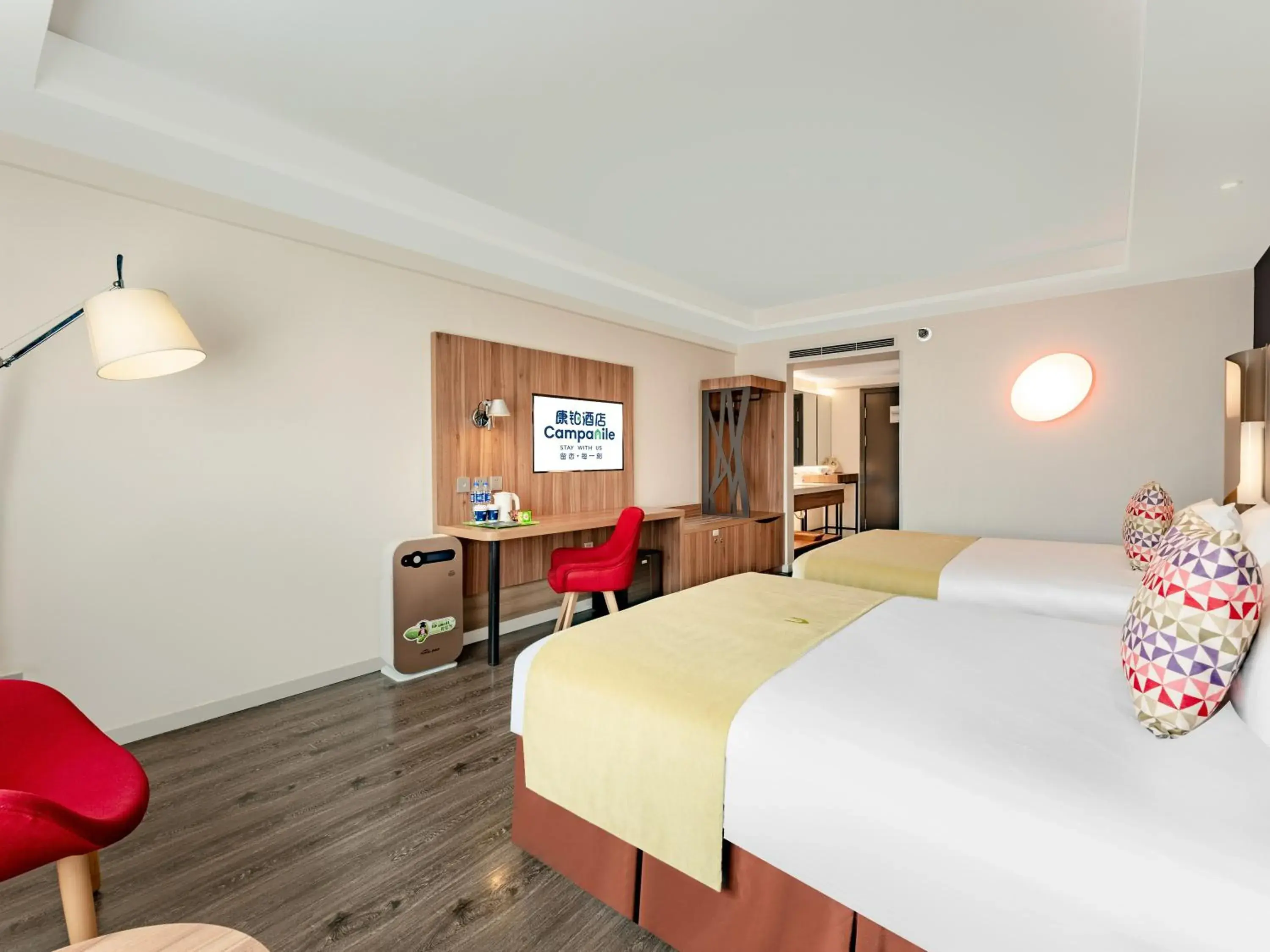 Photo of the whole room, Bed in Campanile Hotel Xi'an Dayan Pagoda Datang Night City Hotel Photo of the whole room, Bed in Campanile Hotel Xi'an Dayan Pagoda Datang Night City Hotel