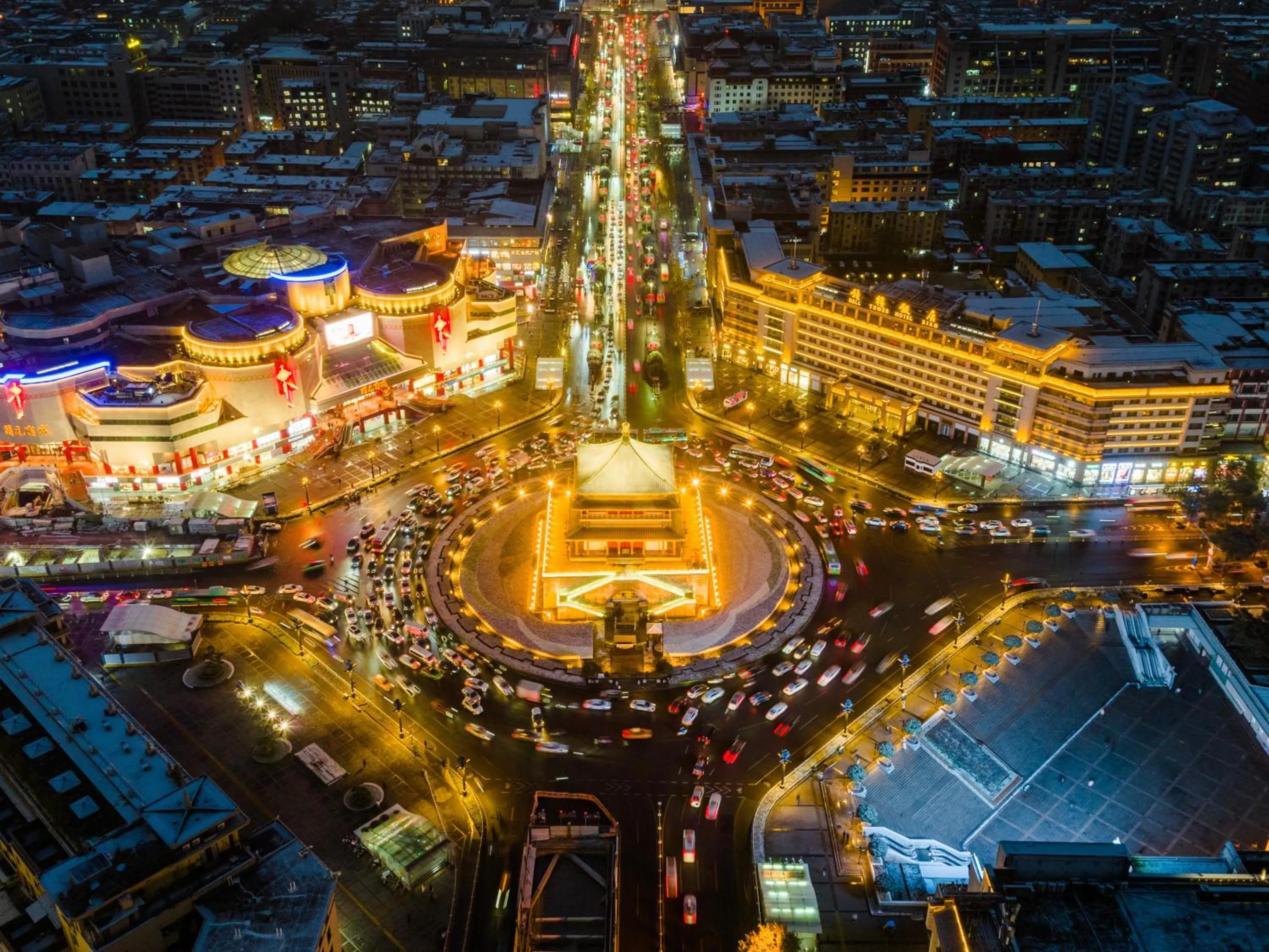 Nearby landmark in Campanile Hotel Xi'an Dayan Pagoda Datang Night City Hotel