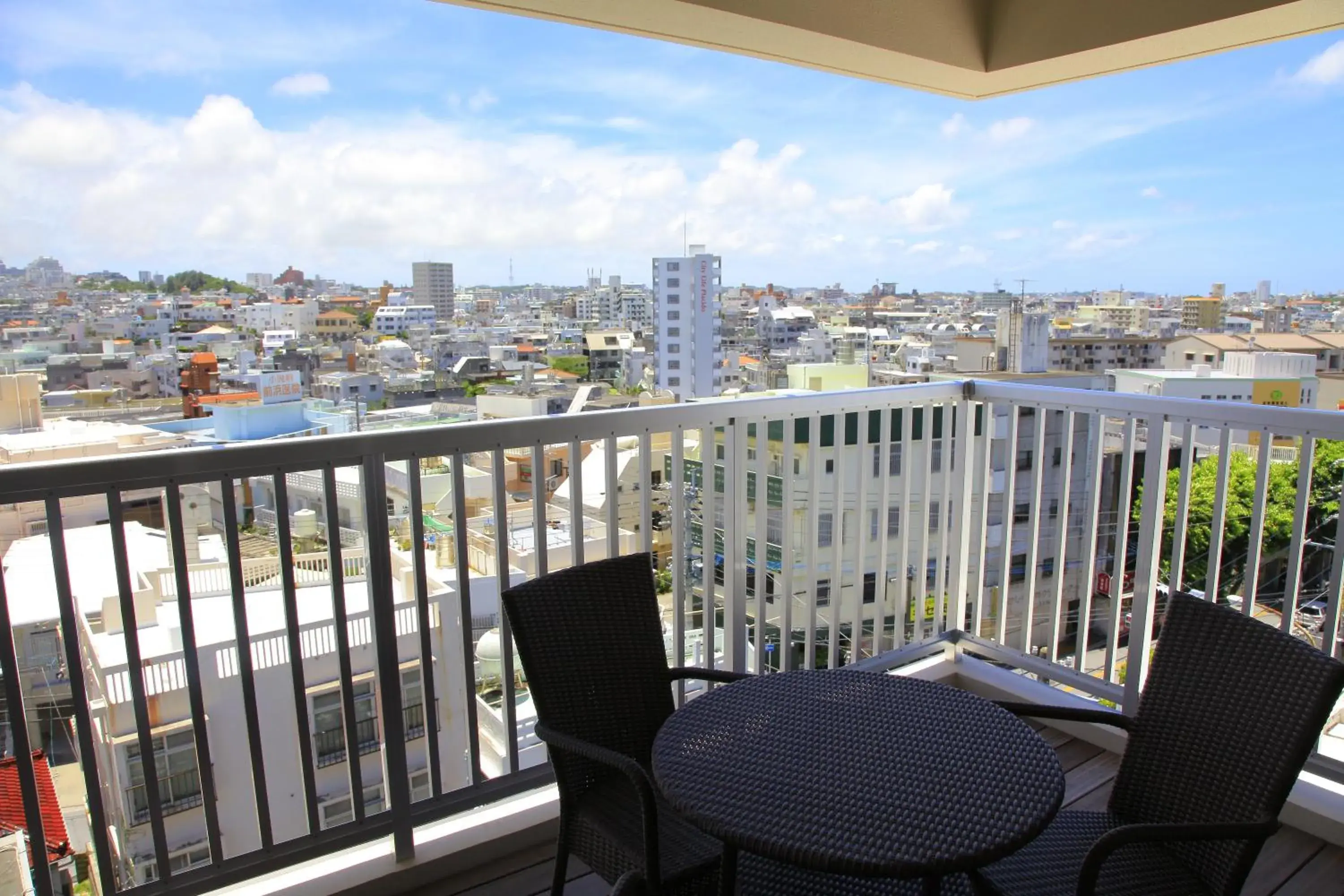City view in Ryuka Hotel Naha City view in Ryuka Hotel Naha