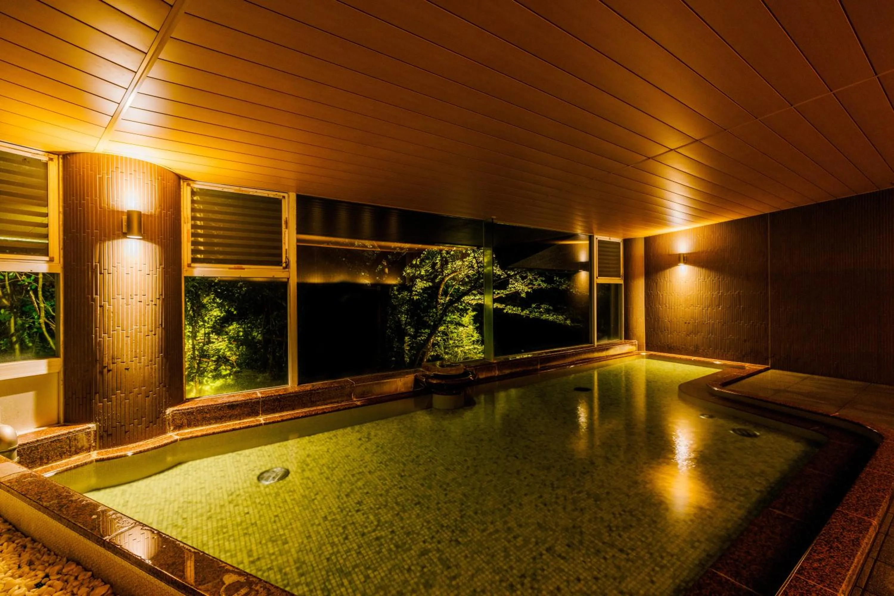 Hot Spring Bath in KAMENOI HOTEL Izukogen