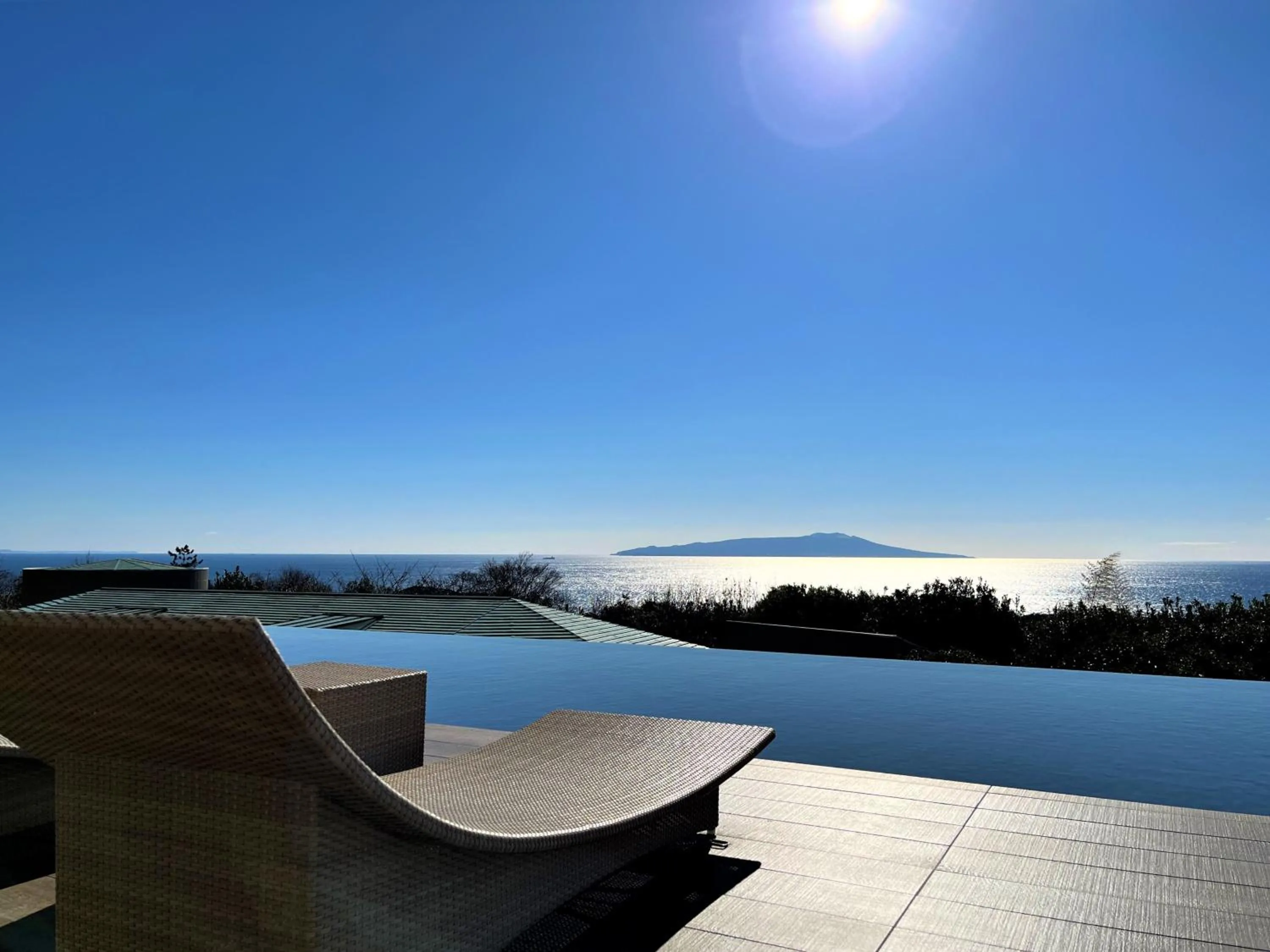 Balcony/Terrace in KAMENOI HOTEL Izukogen