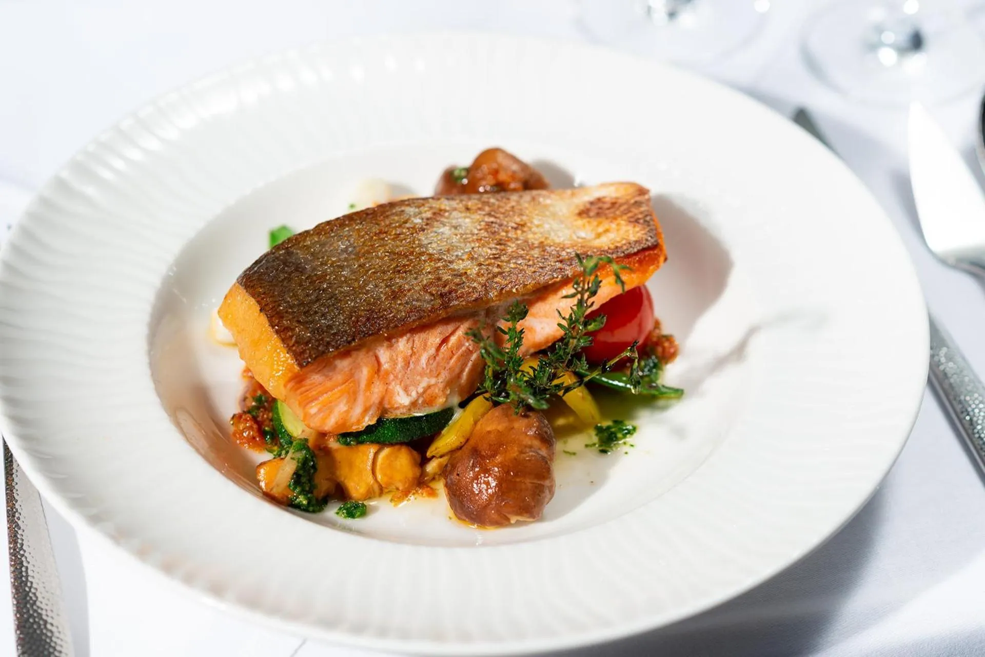 Food close-up in Bayerischer Hof