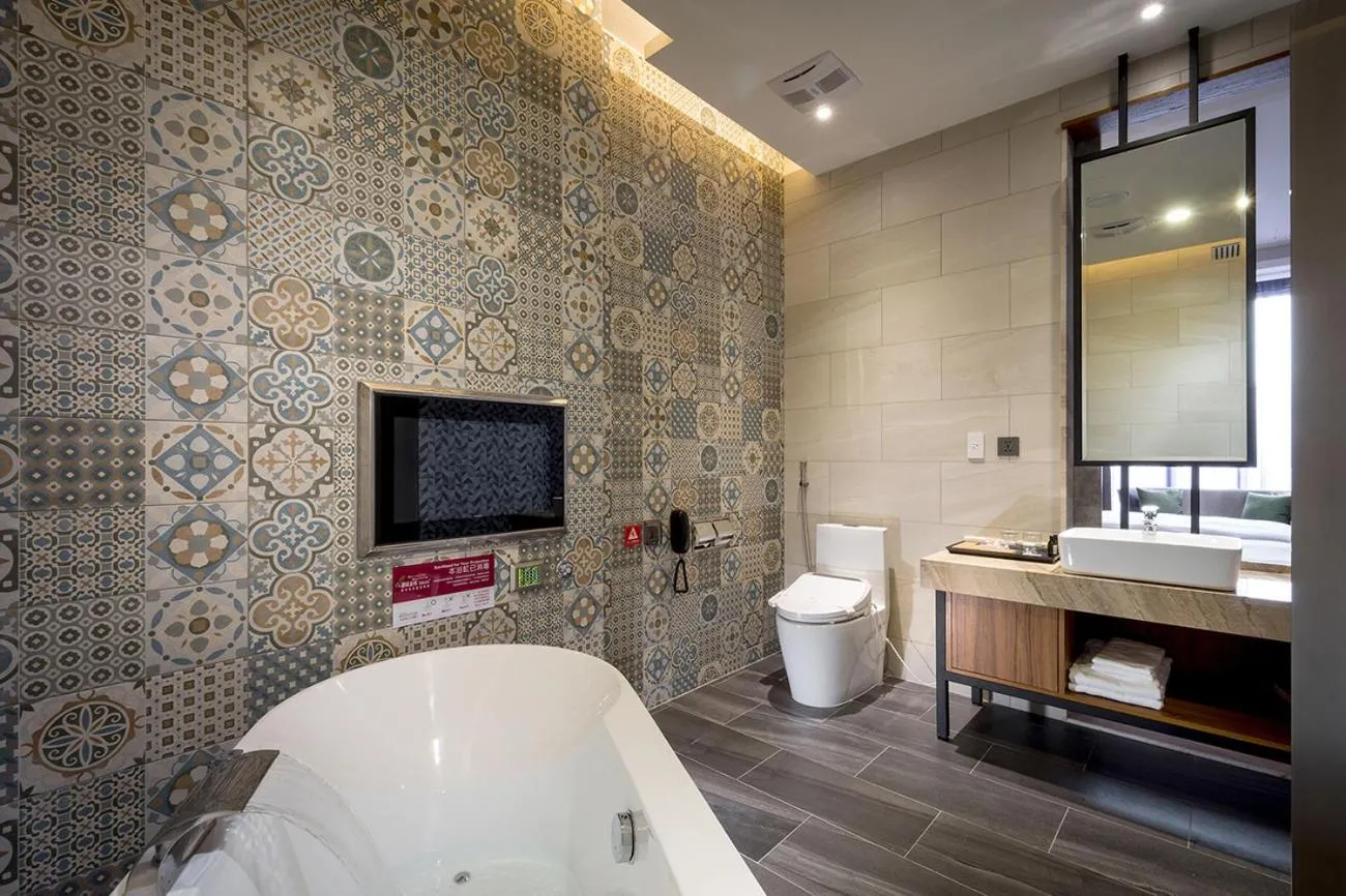 Toilet in Norwegian Forest Leisure Motel