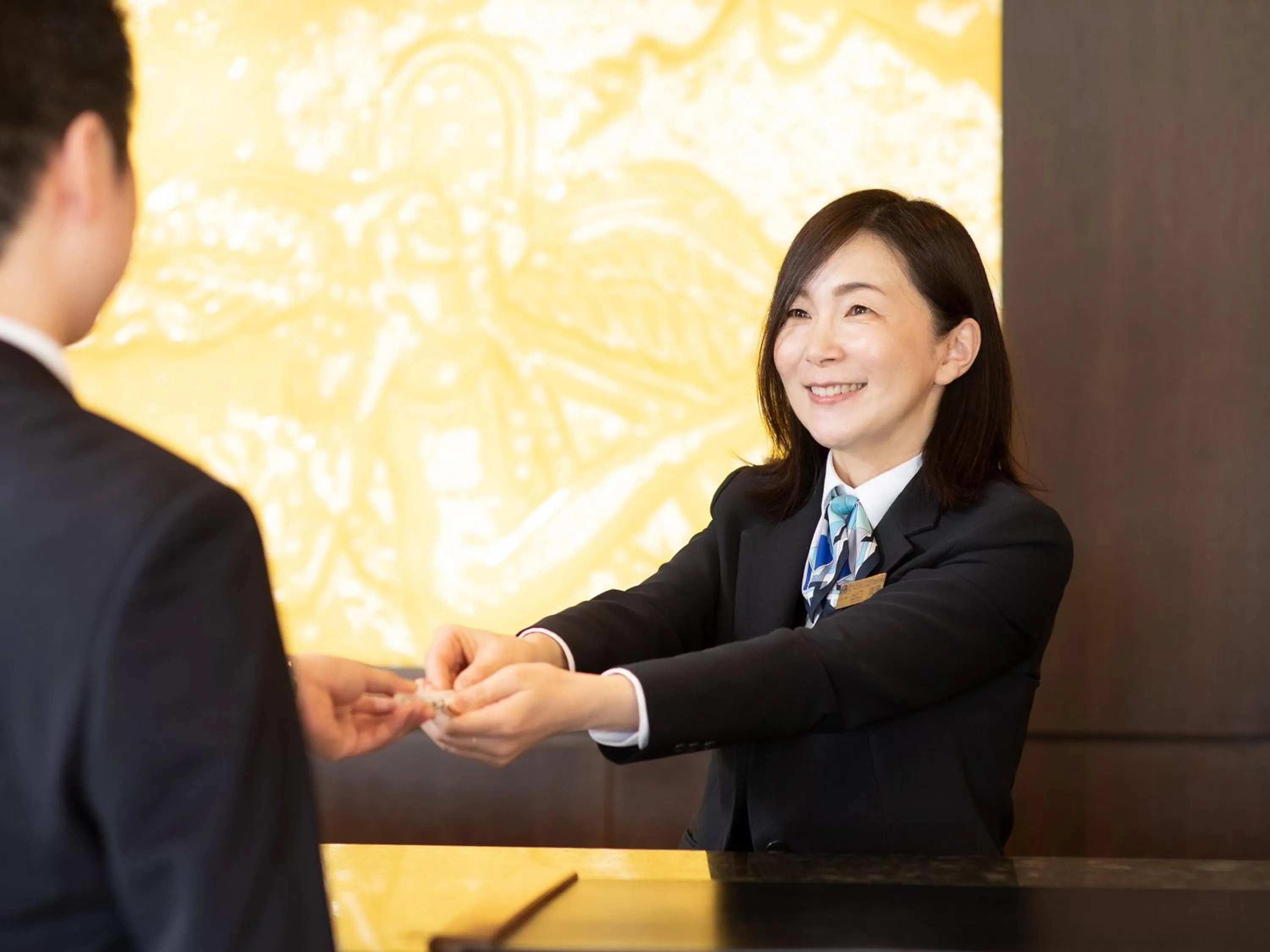 Staff in Hotel Aston Plaza Himeji