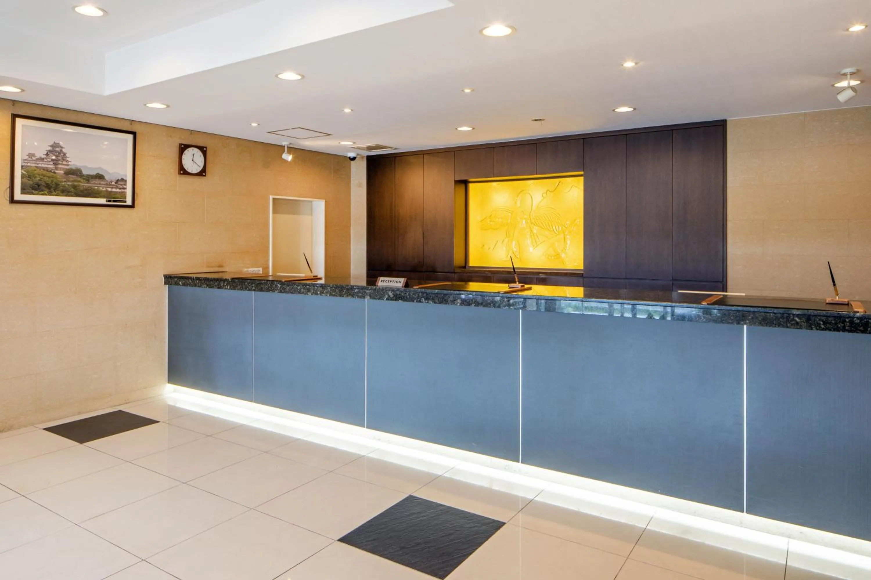 Lobby or reception in Hotel Aston Plaza Himeji