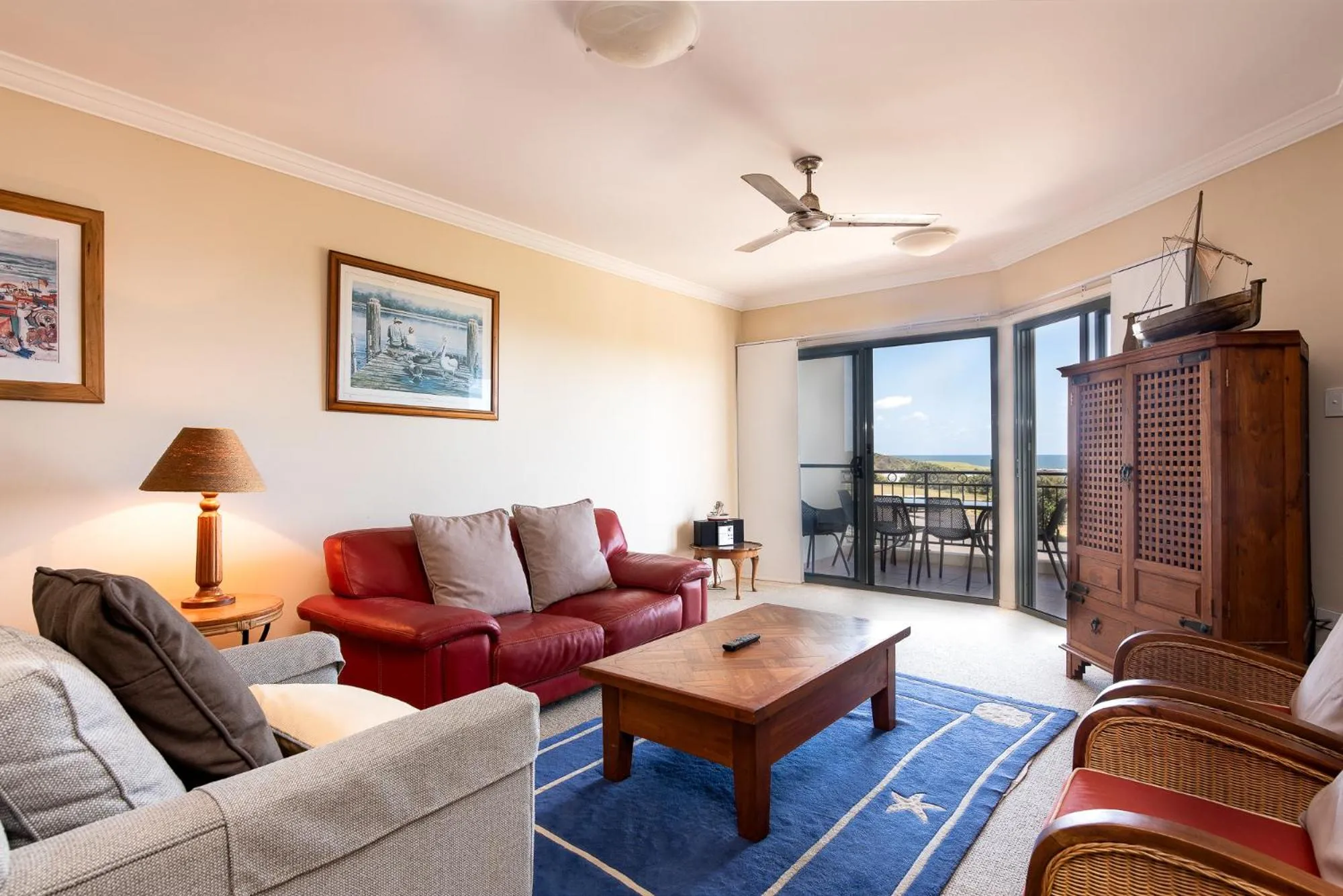 Living room in Breakers Unit 1 10 - LJHooker Yamba