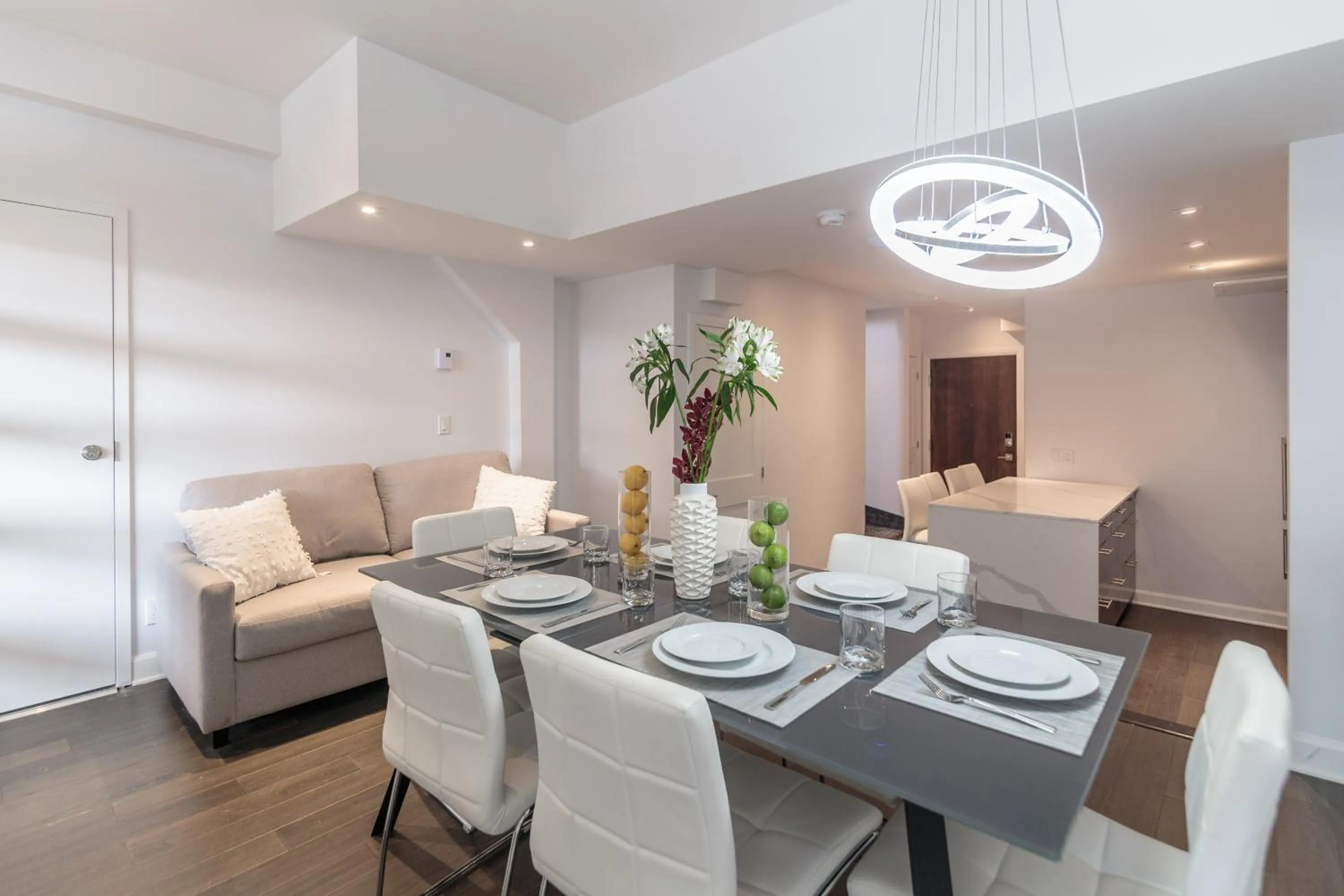 Living room in Parc Avenue Residences Mile End