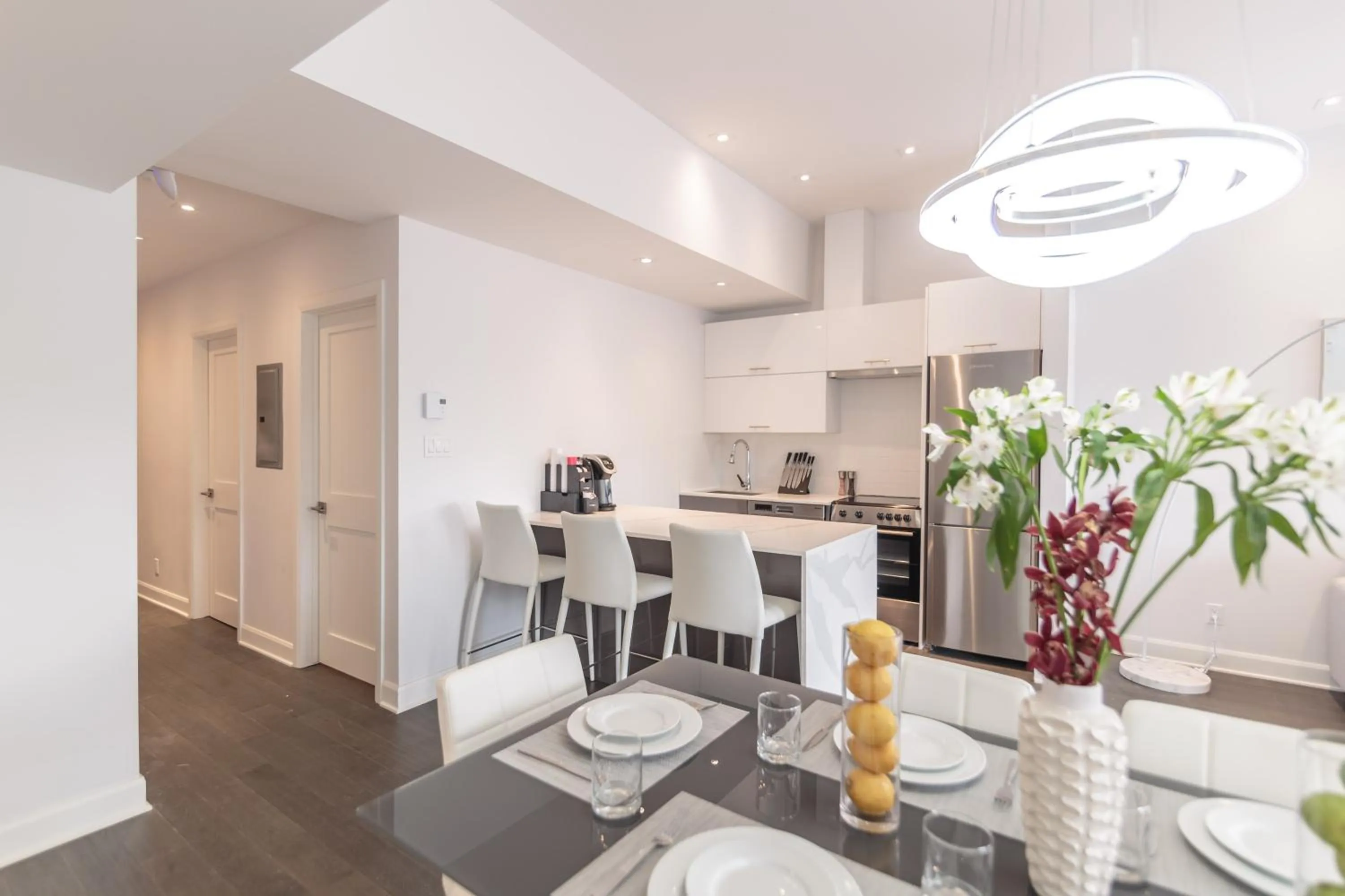 Kitchen or kitchenette in Parc Avenue Residences Mile End