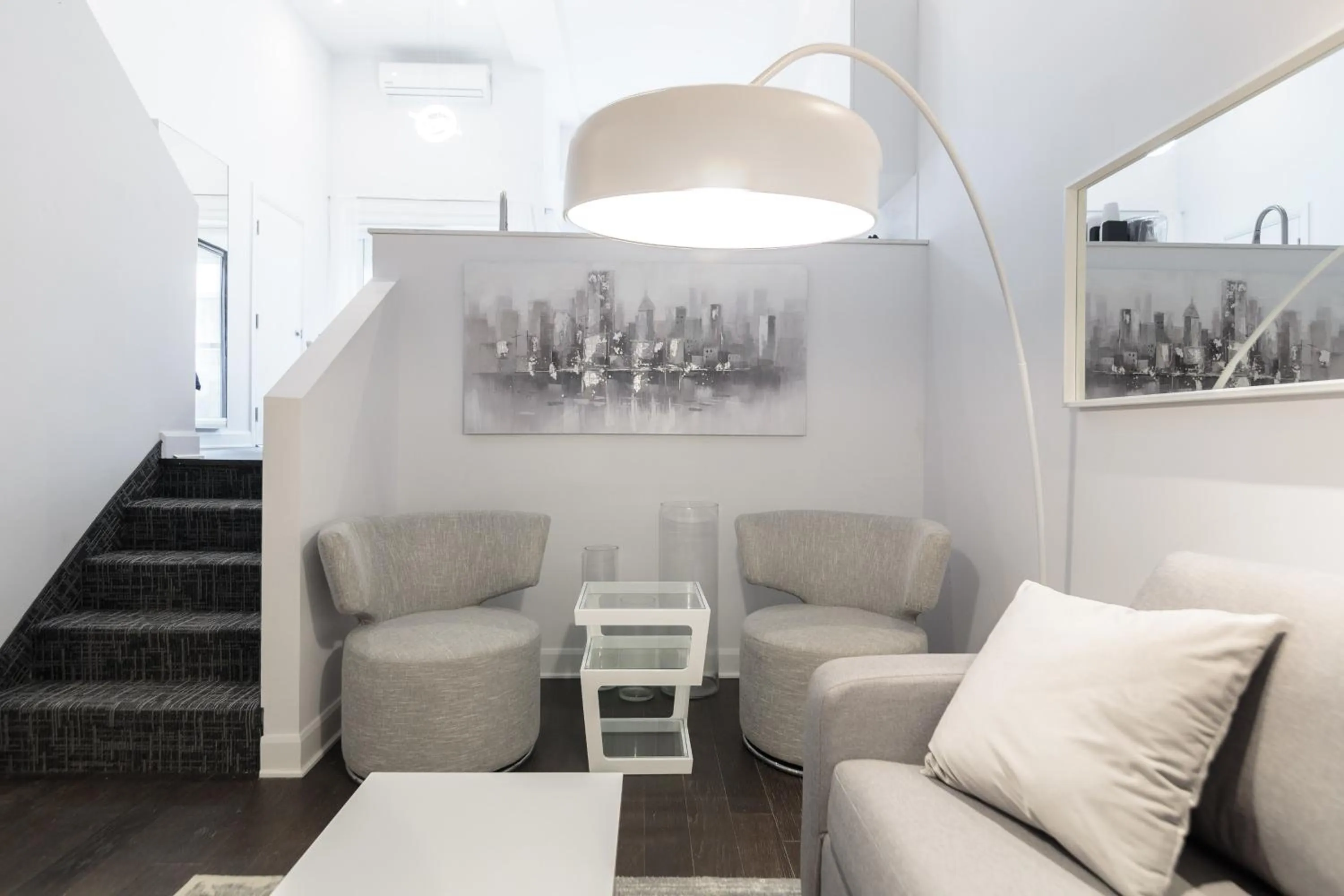 Living room in Parc Avenue Residences Mile End