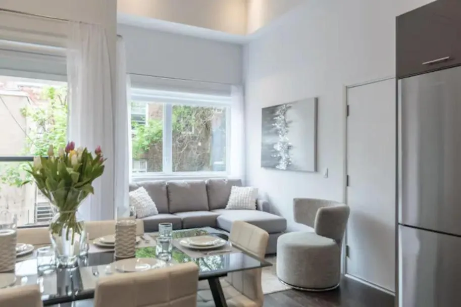Living room in Parc Avenue Residences Mile End