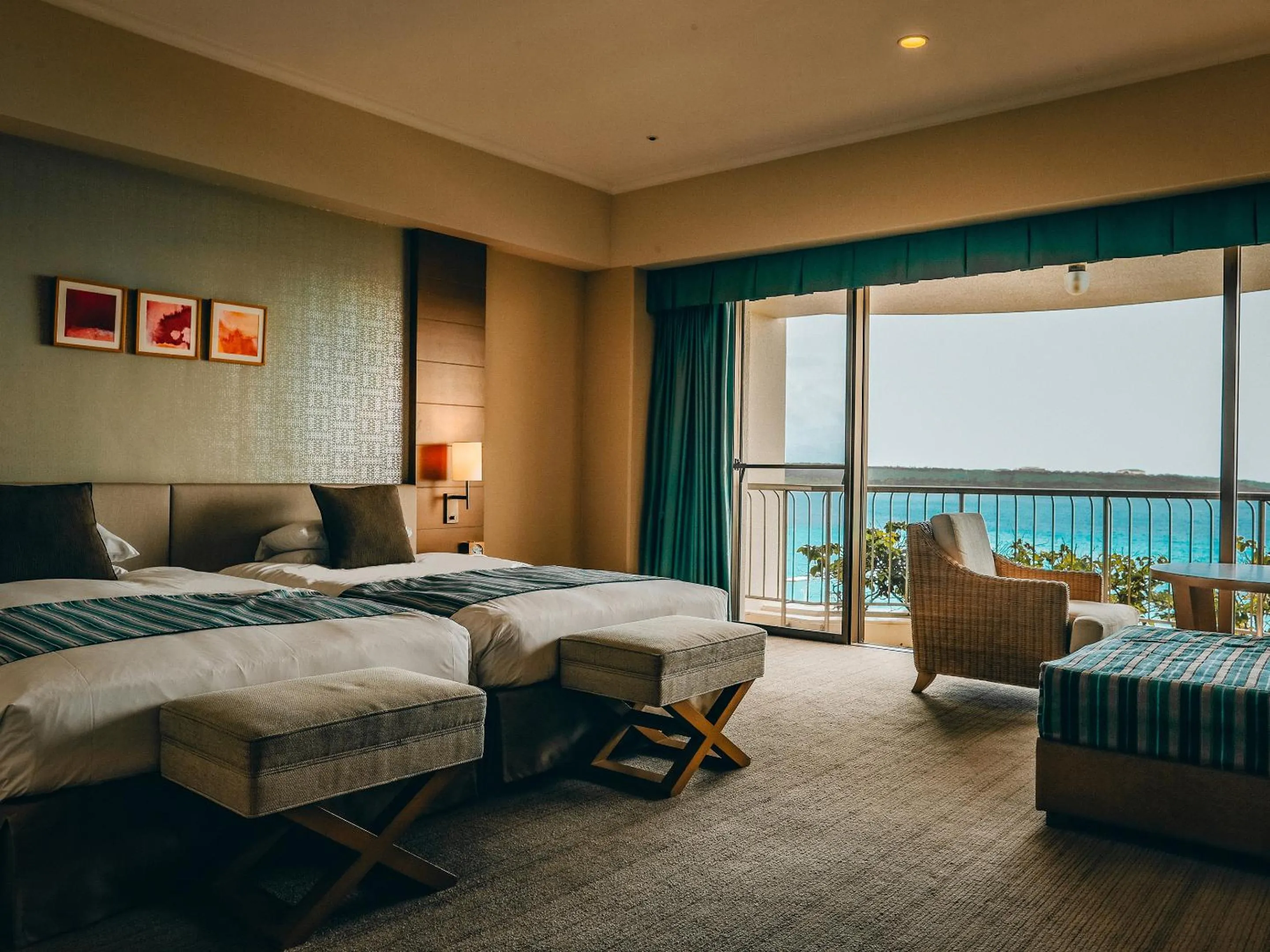 Photo of the whole room, Bed in Miyakojima Tokyu Hotel & Resorts