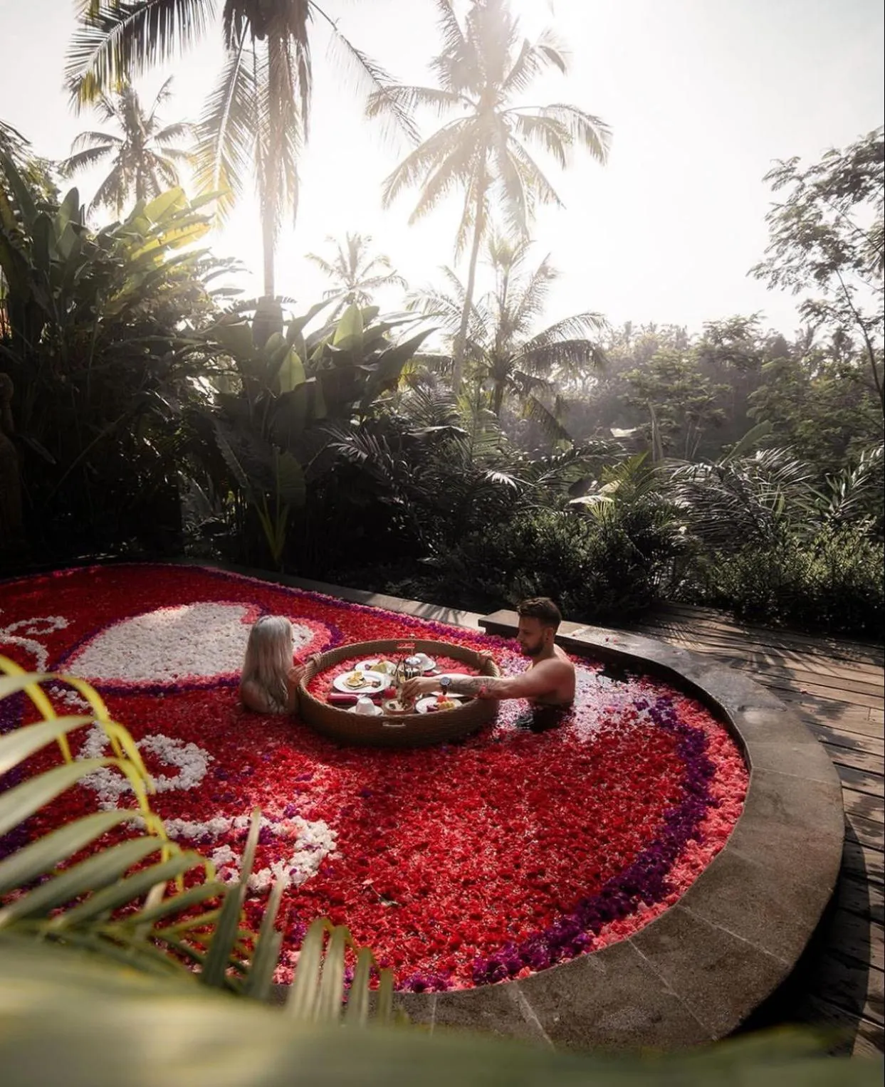 Pool view in Mandana Ubud Villa
