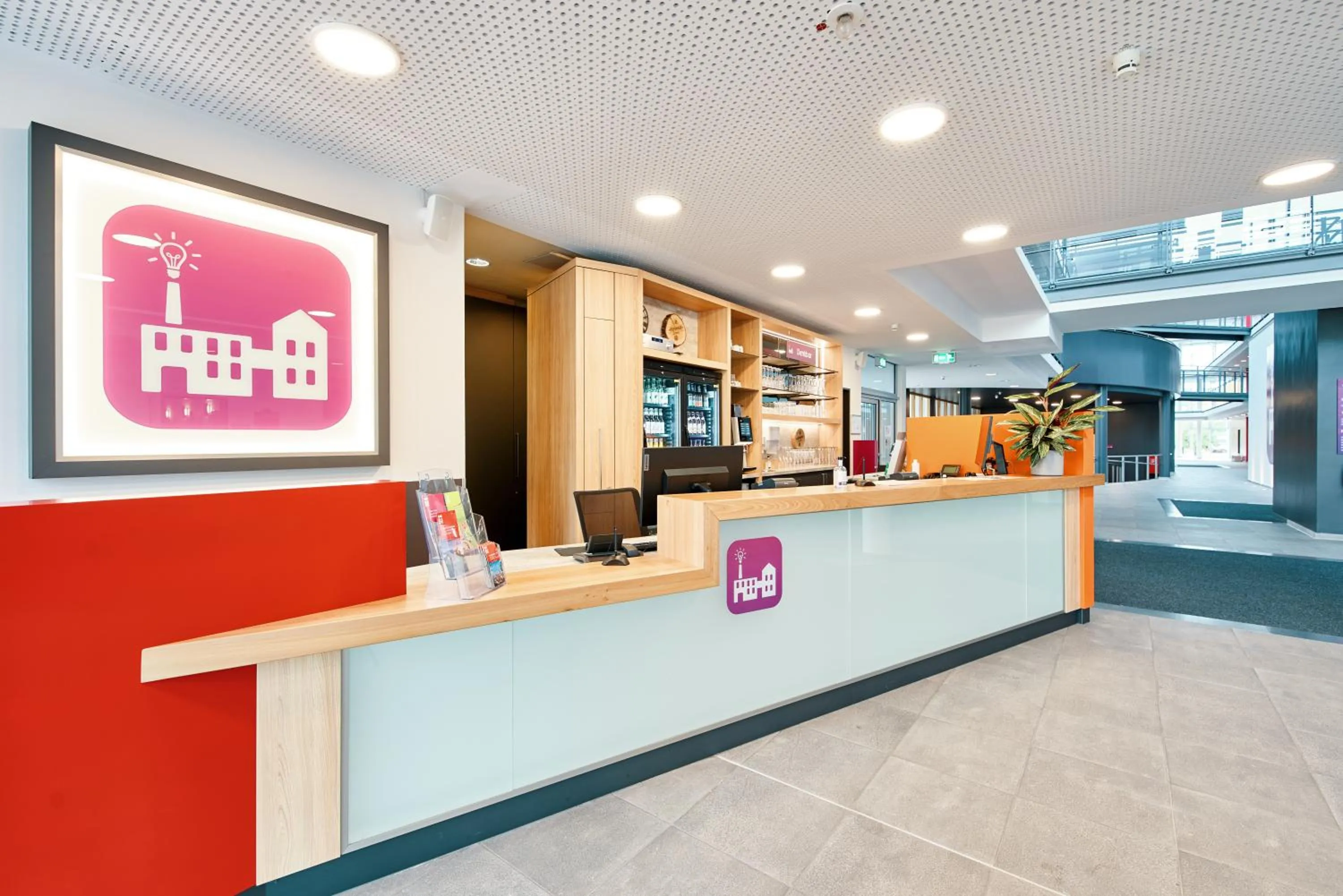Lobby or reception in Bielefeld JBB Jugendgästehaus