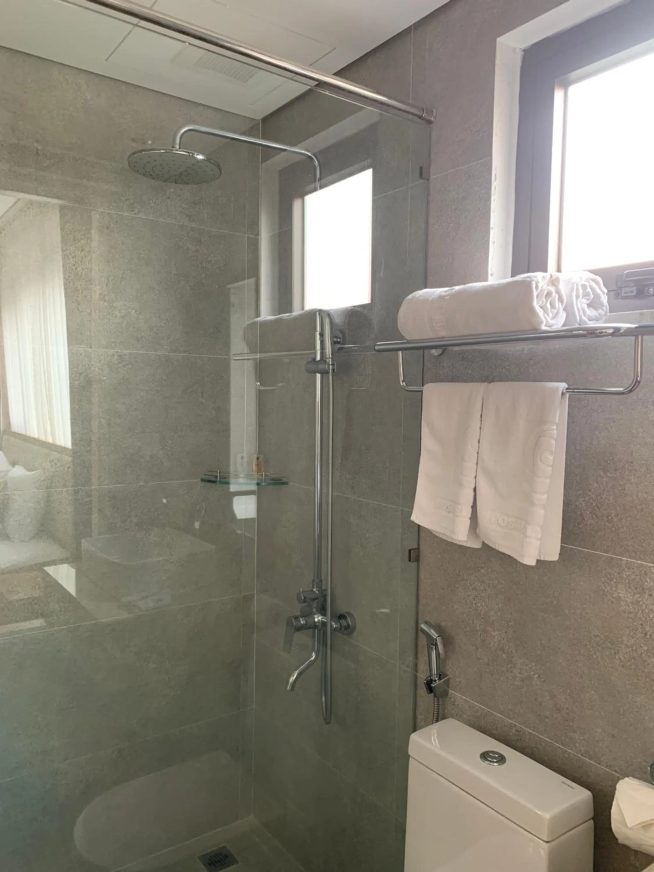 Shower in Rosabella Boutique Hotel