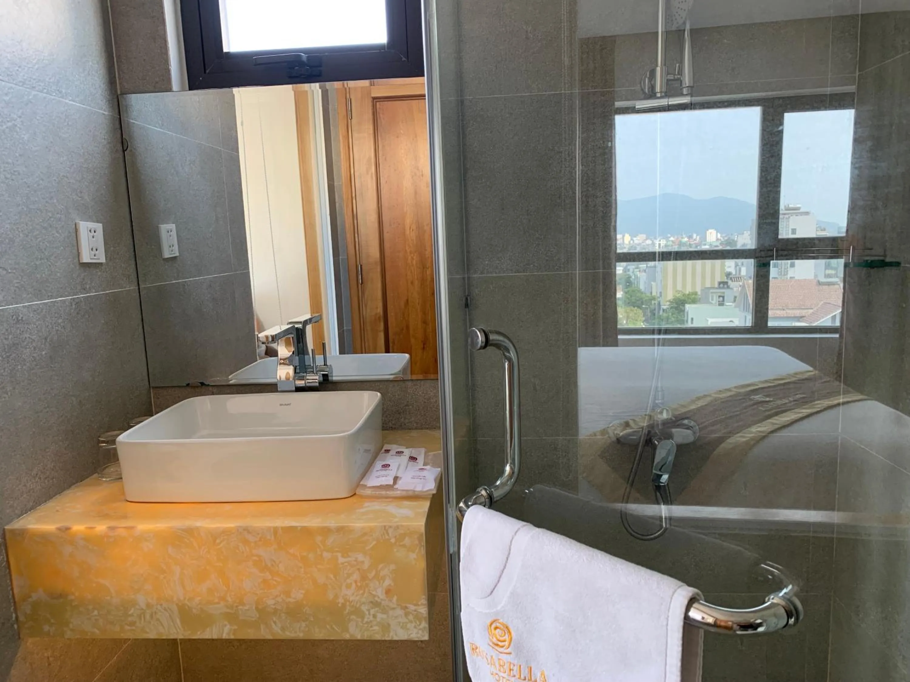 Shower in Rosabella Boutique Hotel