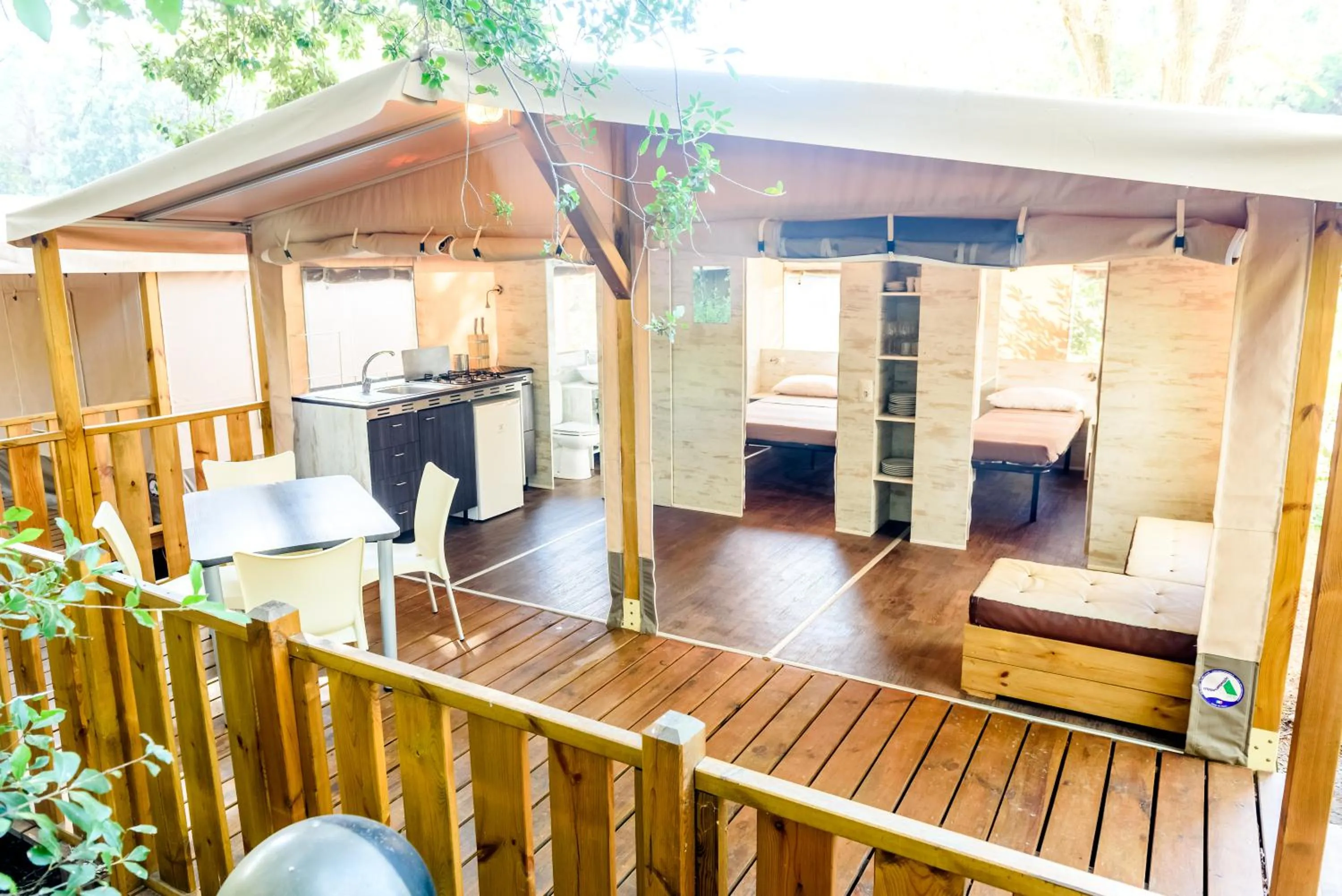 Property building in Camping Maremma Sans Souci