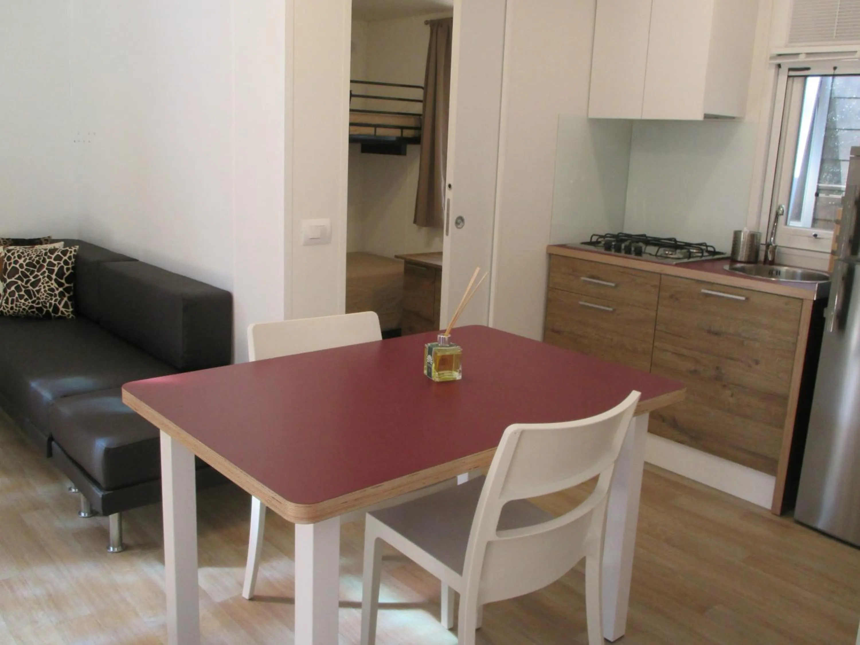 Living room in Camping Maremma Sans Souci