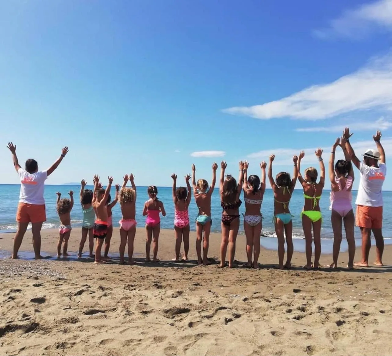 Sea view in Camping Maremma Sans Souci