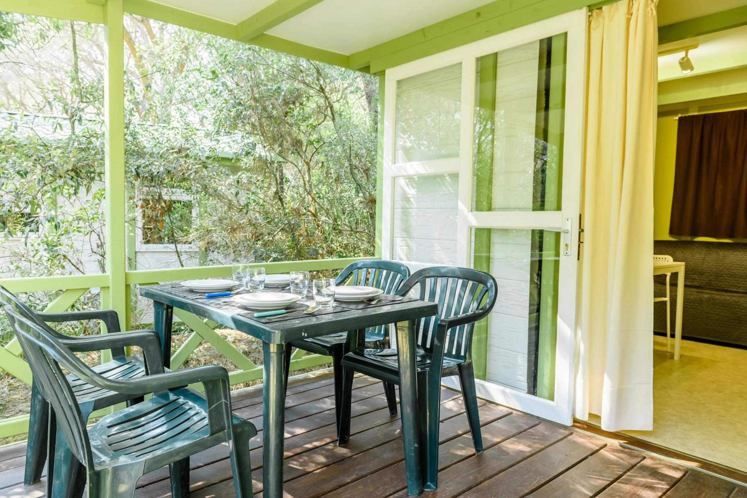 Balcony/Terrace in Camping Maremma Sans Souci