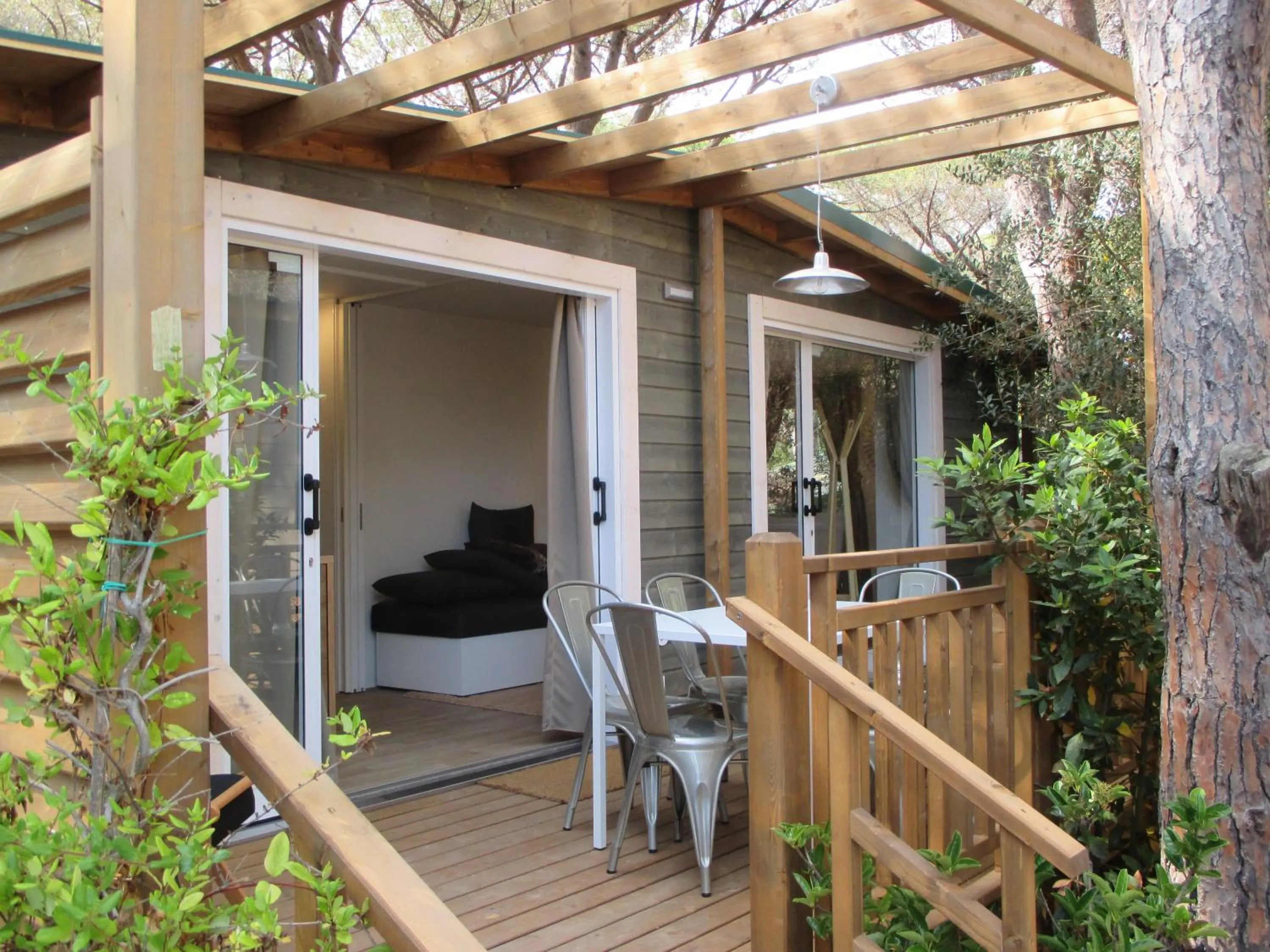 Balcony/Terrace in Camping Maremma Sans Souci