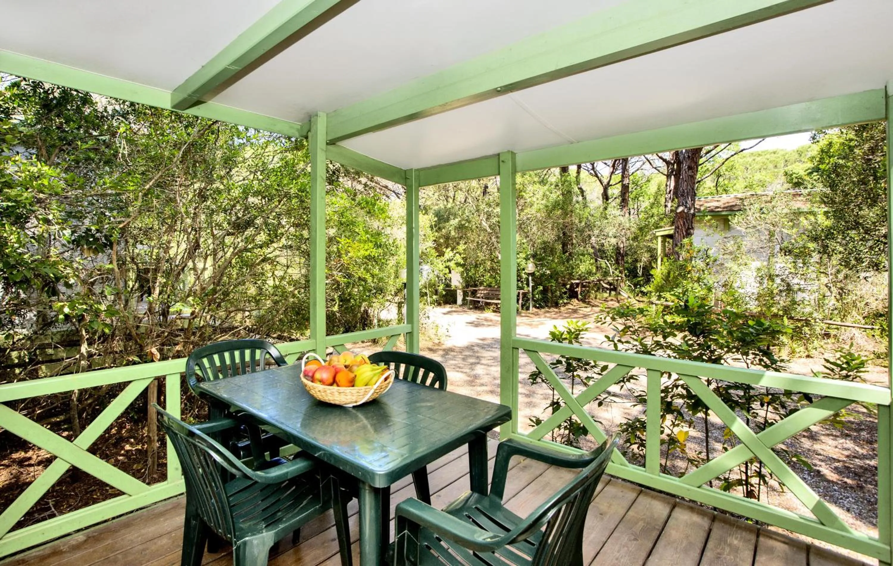 Balcony/Terrace in Camping Maremma Sans Souci