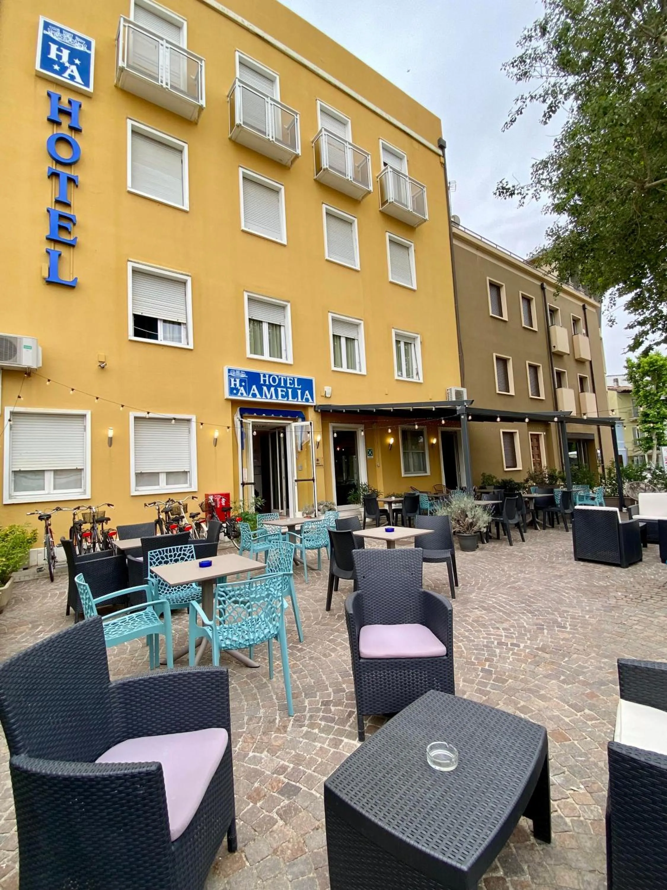 Property building in Hotel Amelia