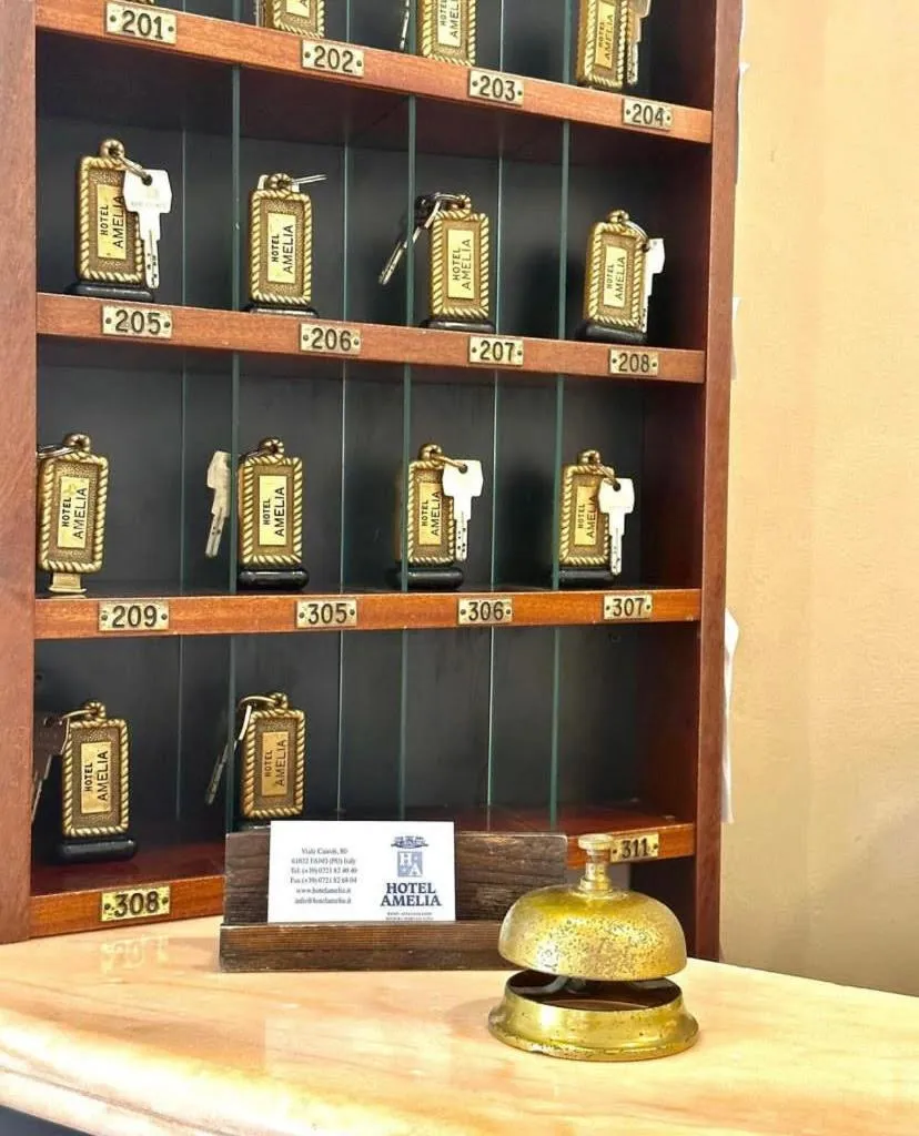 Decorative detail in Hotel Amelia