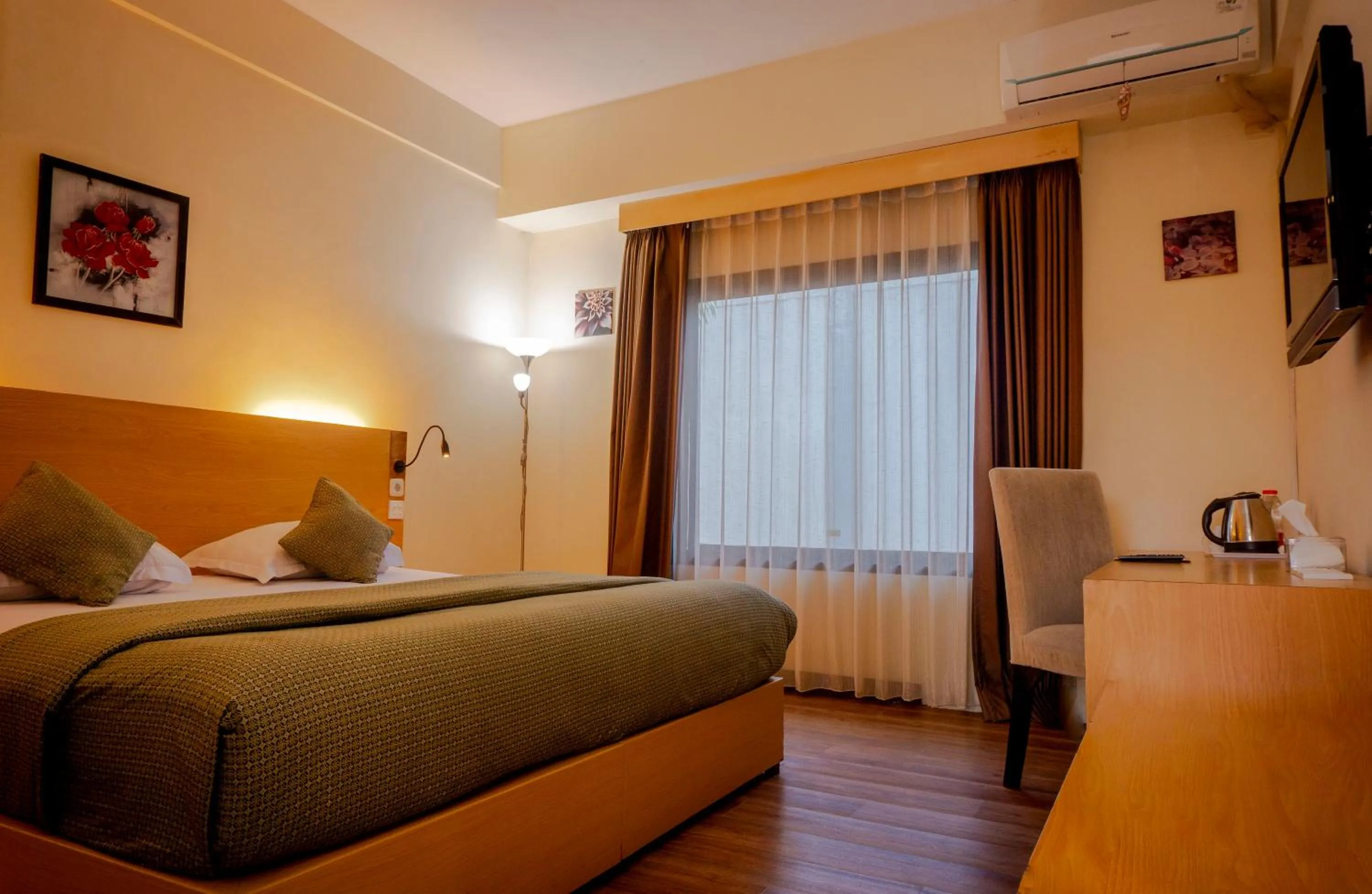 Bedroom, Bed in Lux Tychi Hotel