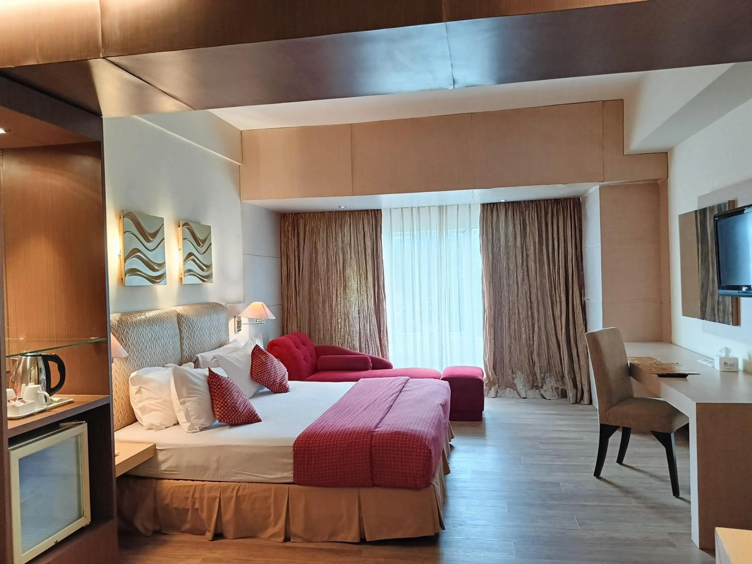 Bedroom, Bed in Lux Tychi Hotel