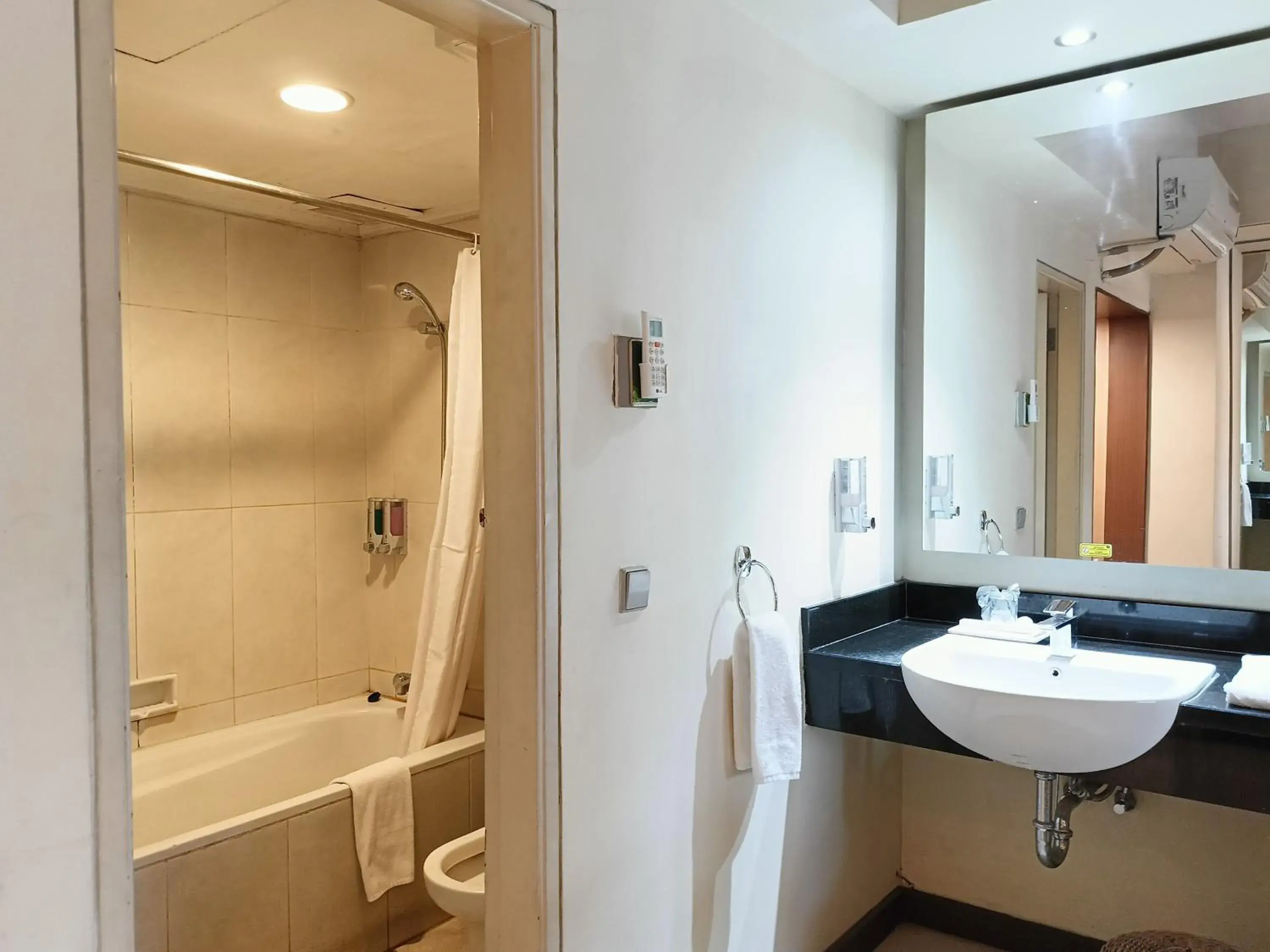 Bathroom in Lux Tychi Hotel Bathroom in Lux Tychi Hotel