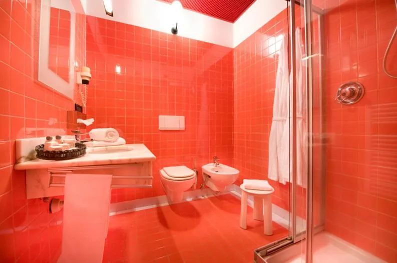 Bathroom in Hotel Campelli