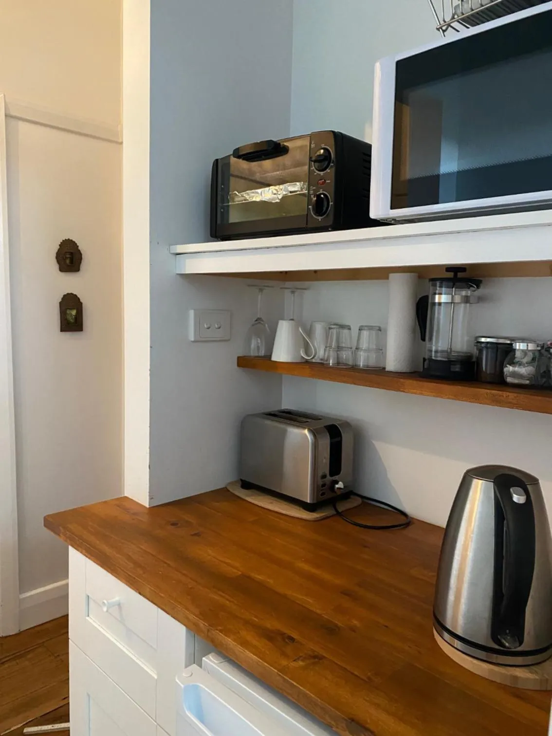 Kitchen or kitchenette in Aashay Country Stay