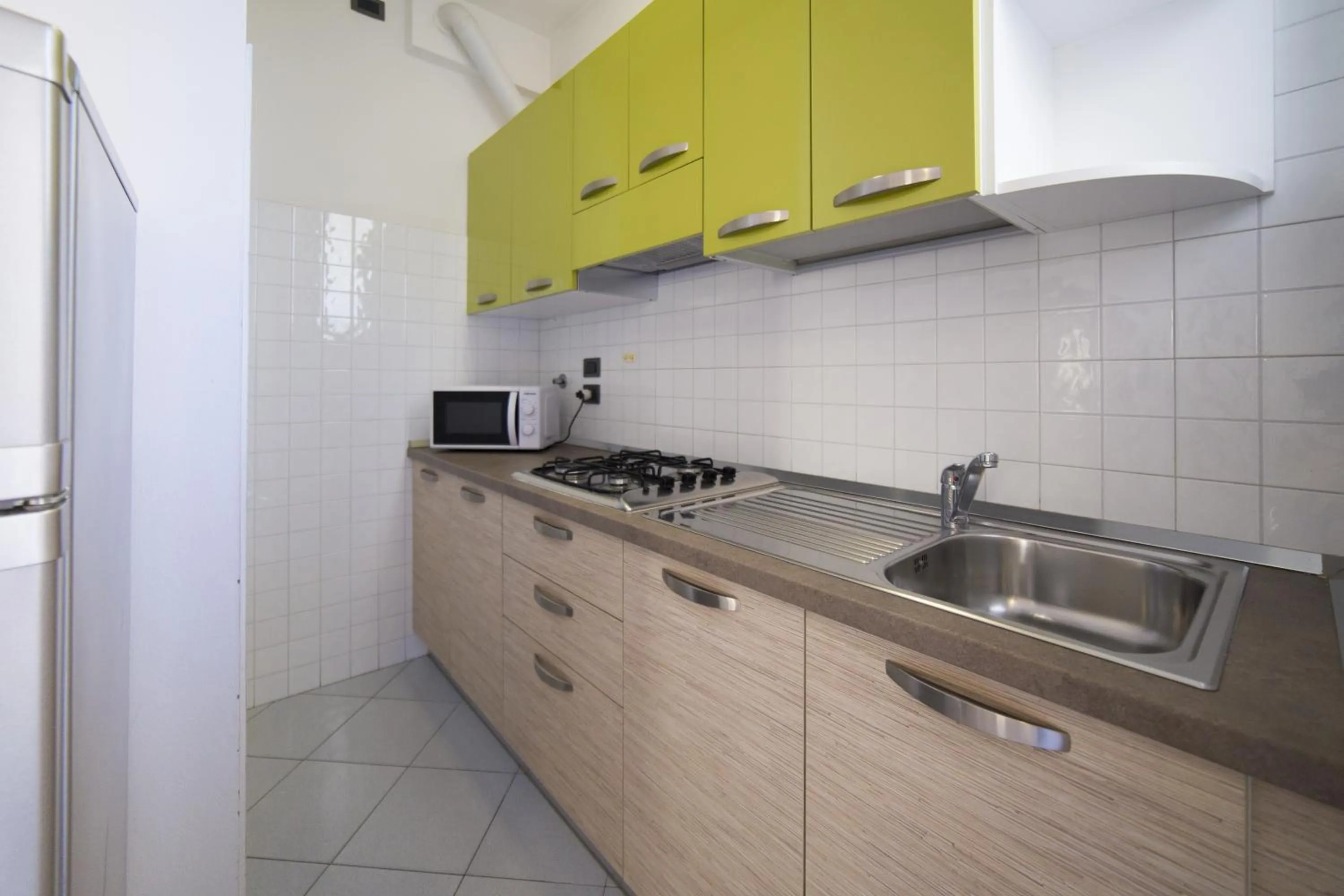 Kitchen or kitchenette in Residence Hotel Angeli