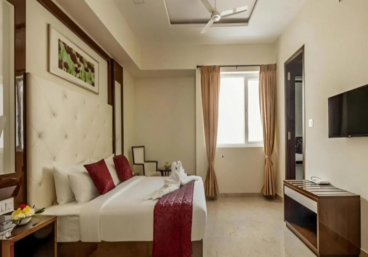 Bed in Hotel Star Palace - Rameswaram Tamil Nadu