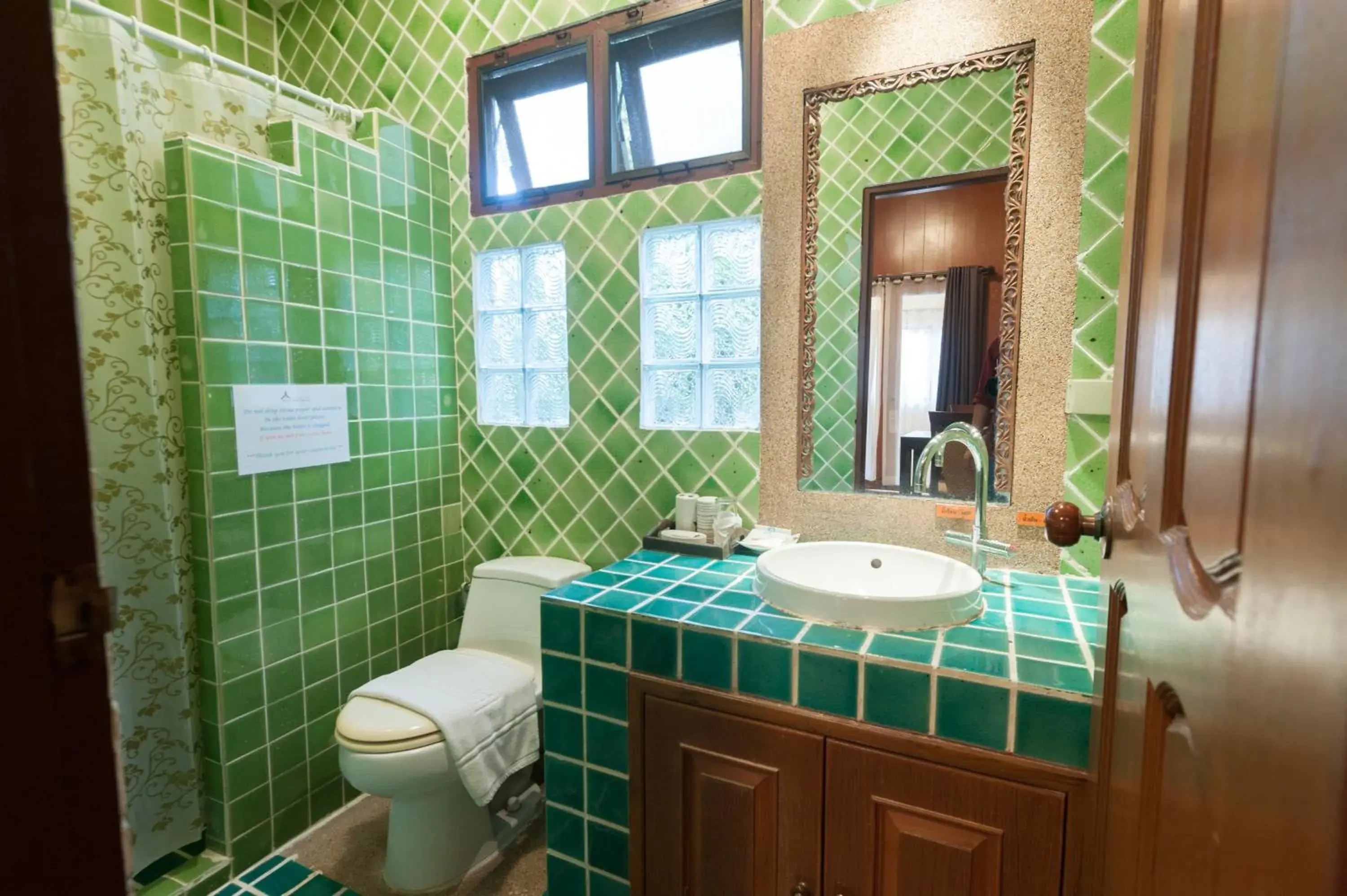 Bathroom in Ruen Ariya Resort Bathroom in Ruen Ariya Resort