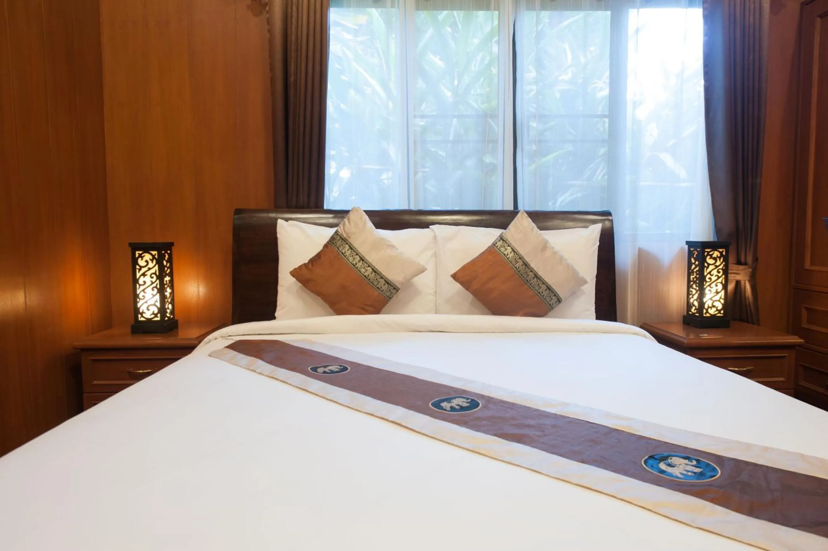 Bedroom in Ruen Ariya Resort