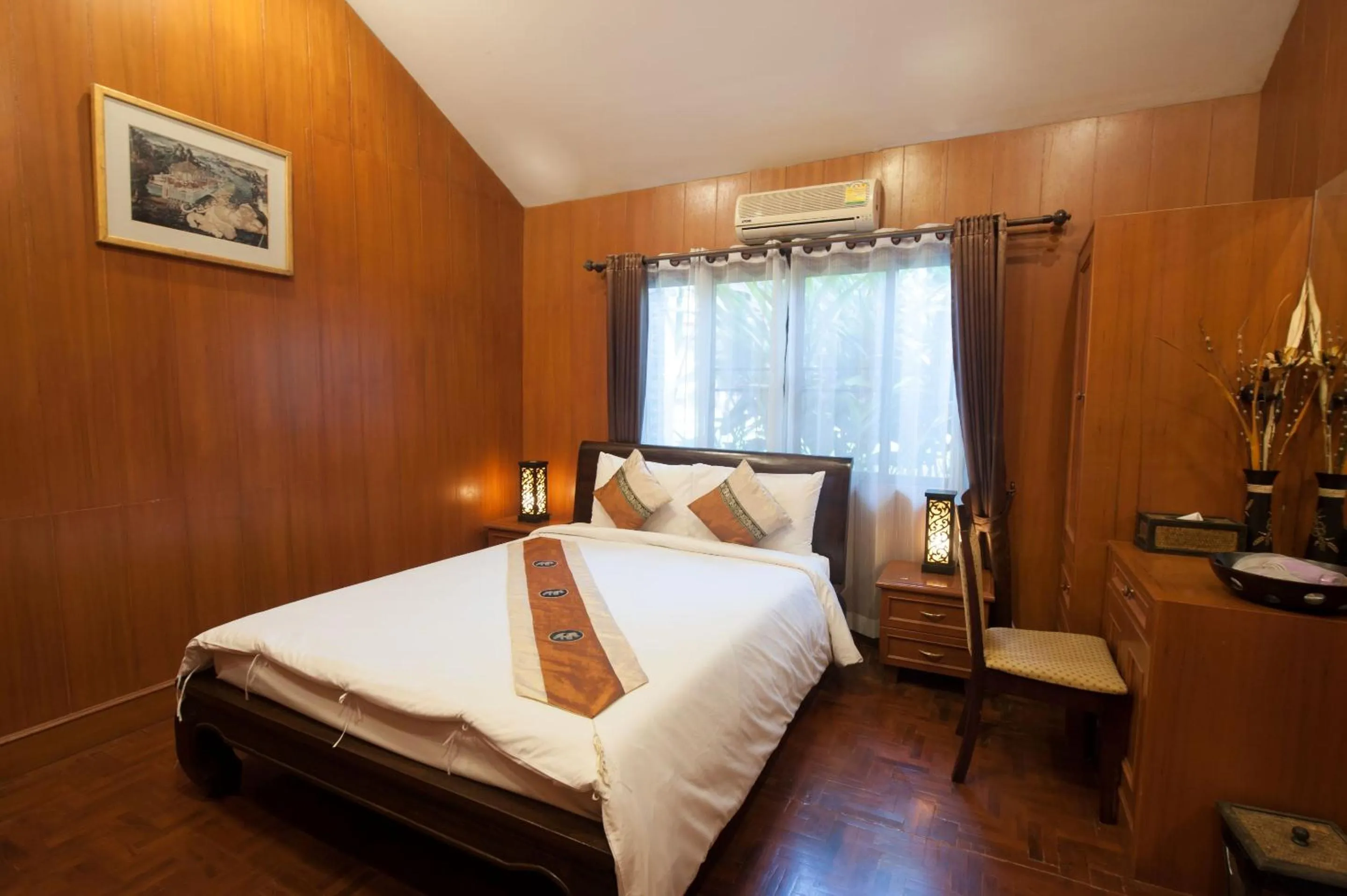 Bedroom in Ruen Ariya Resort