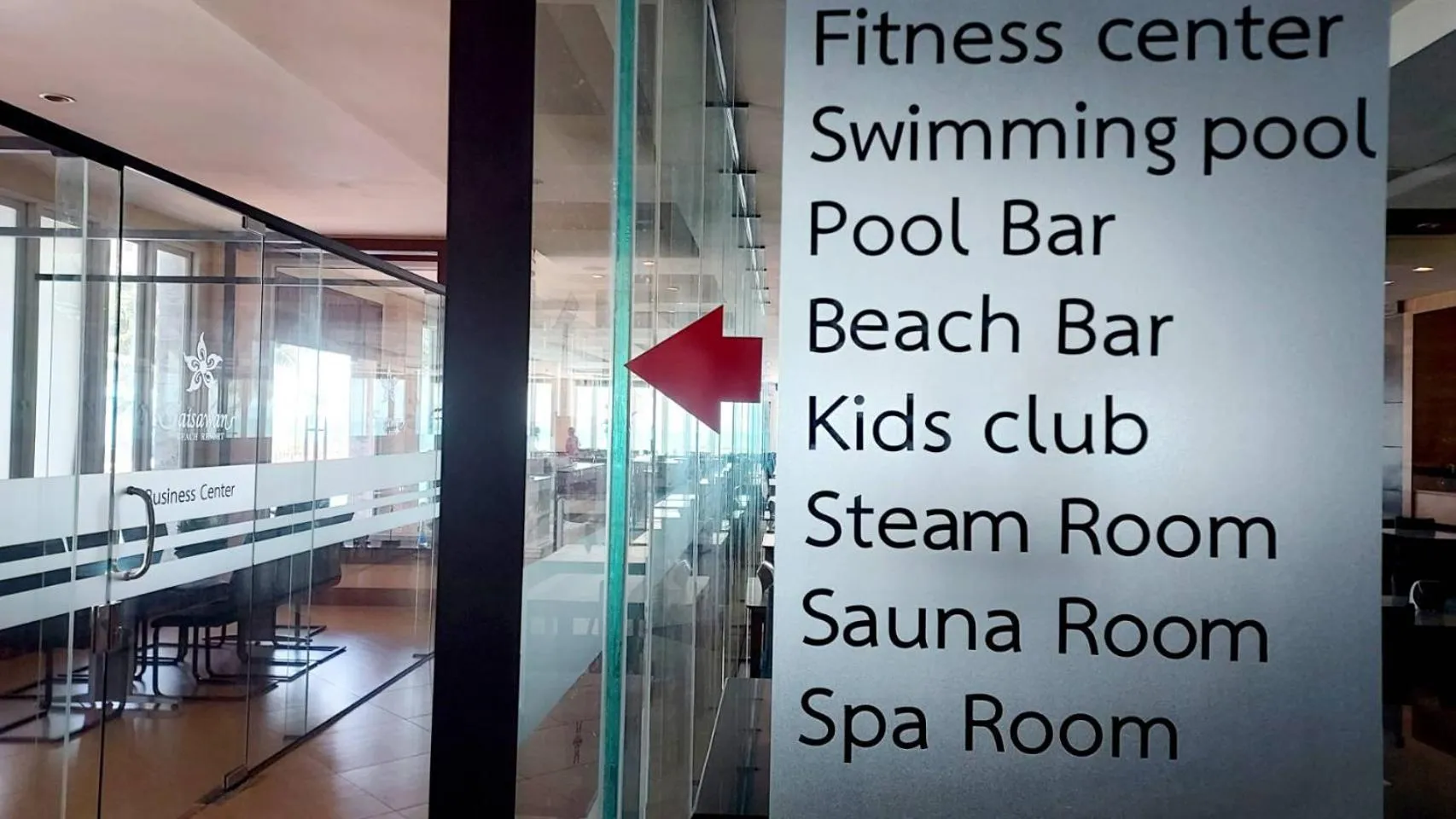 Business facilities in Saisawan Beach Luxury Hotel