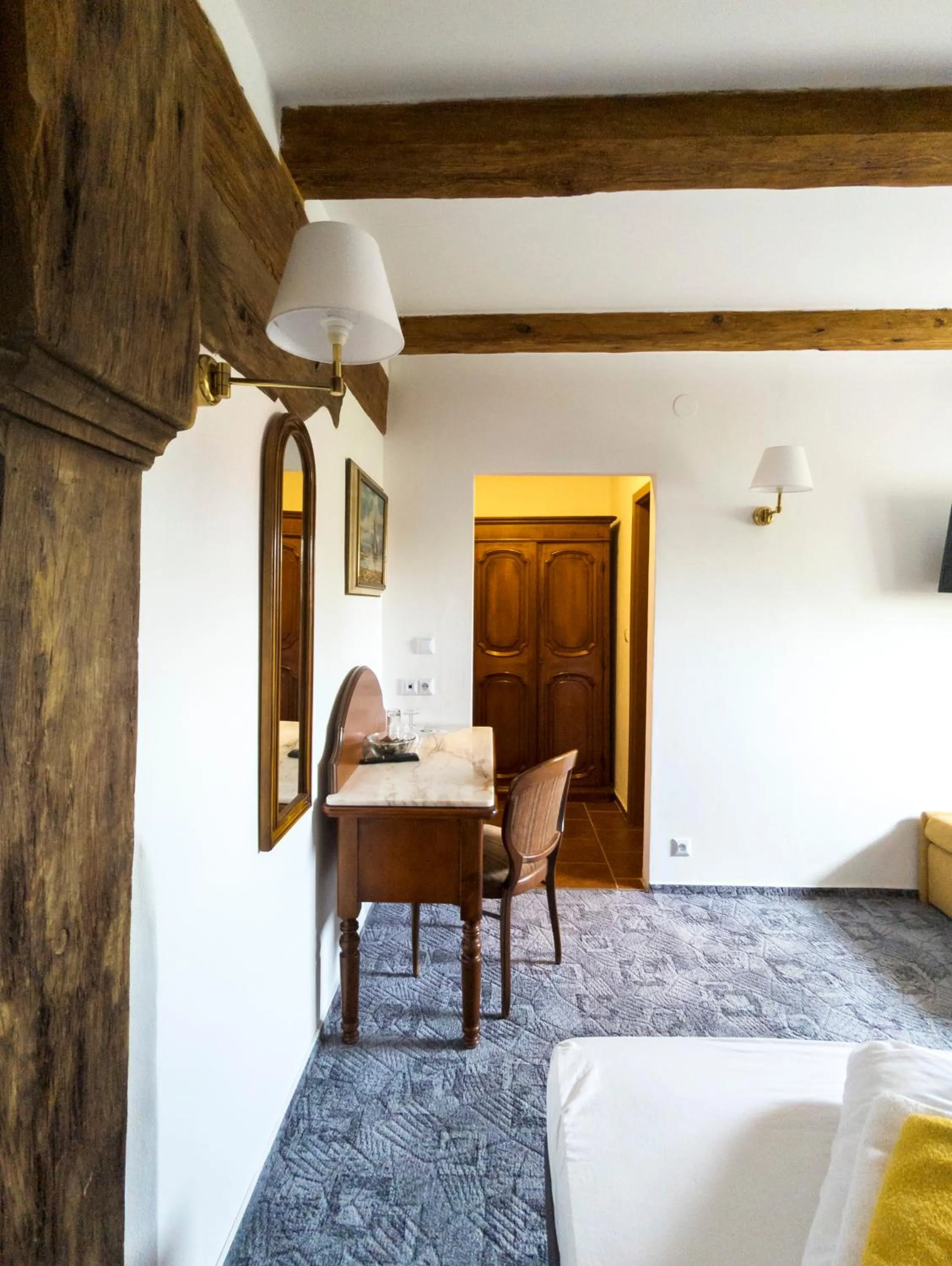 Bedroom in Panská sýpka