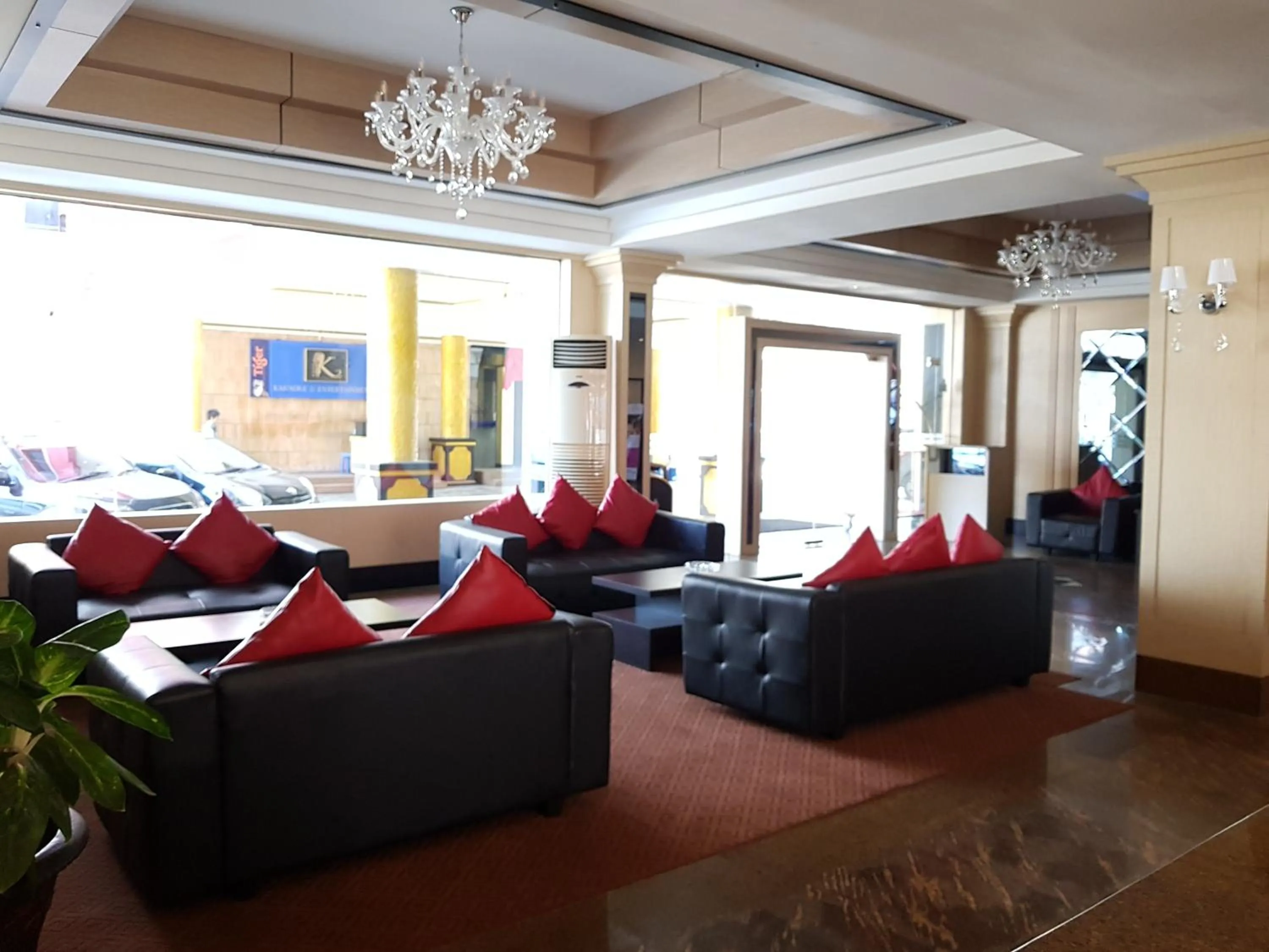 Lobby or reception in The K Hotel