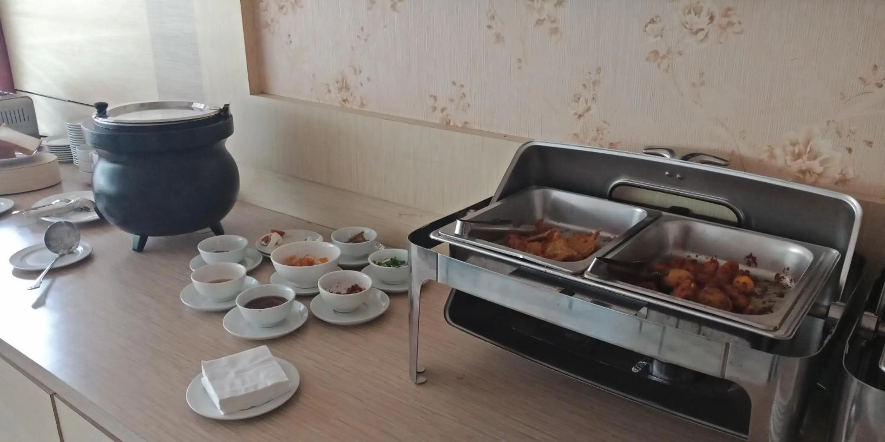 Asian breakfast in The K Hotel